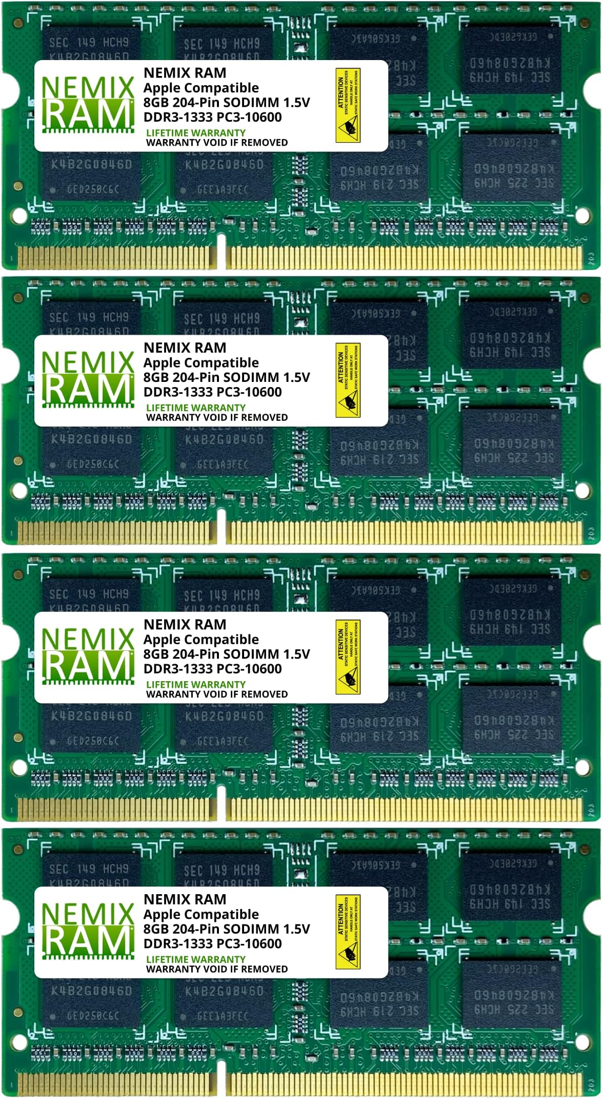 Nemix Ram 32GB 4X8GB Memory for Apple iMac Mid & Late 2011