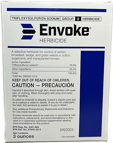 Envoke Herbicida (3 oz.) por AMVAC - Herbicida selectivo para el control de ciertas malezas de hoja ancha, juncia y hierba.
