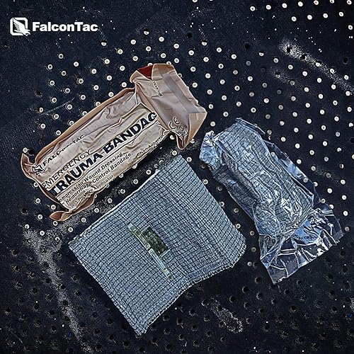 Miniatura 3 de Vendaje israelí de compresión de emergencia de 6 pulgadas Vendaje de trauma de herida Empaquetado estéril del doble vacío