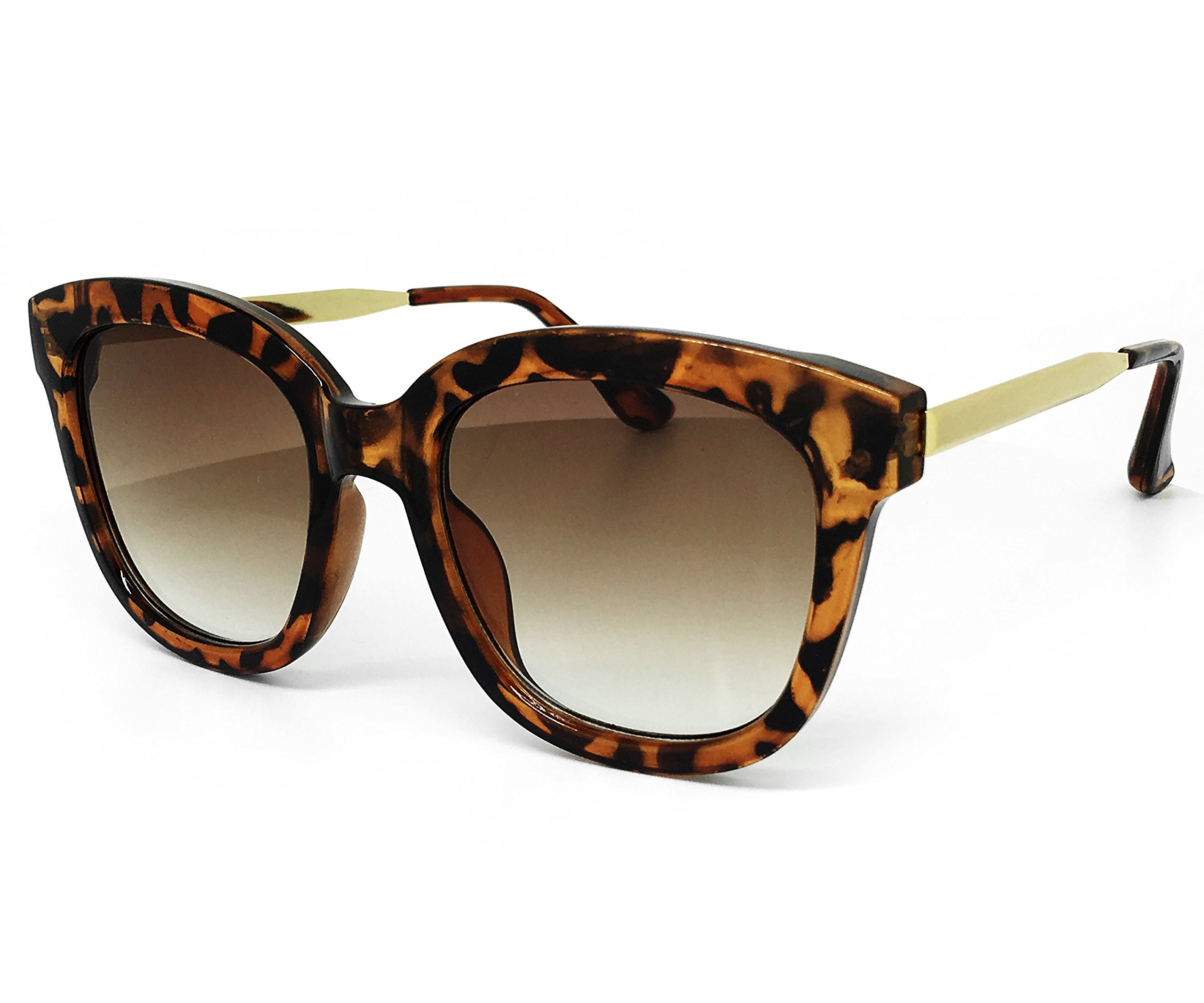 O2 eyewear613 Premium Oversize Mirror Funky Retro Fashion Candy Sunglasses, Metal Arm, oversize