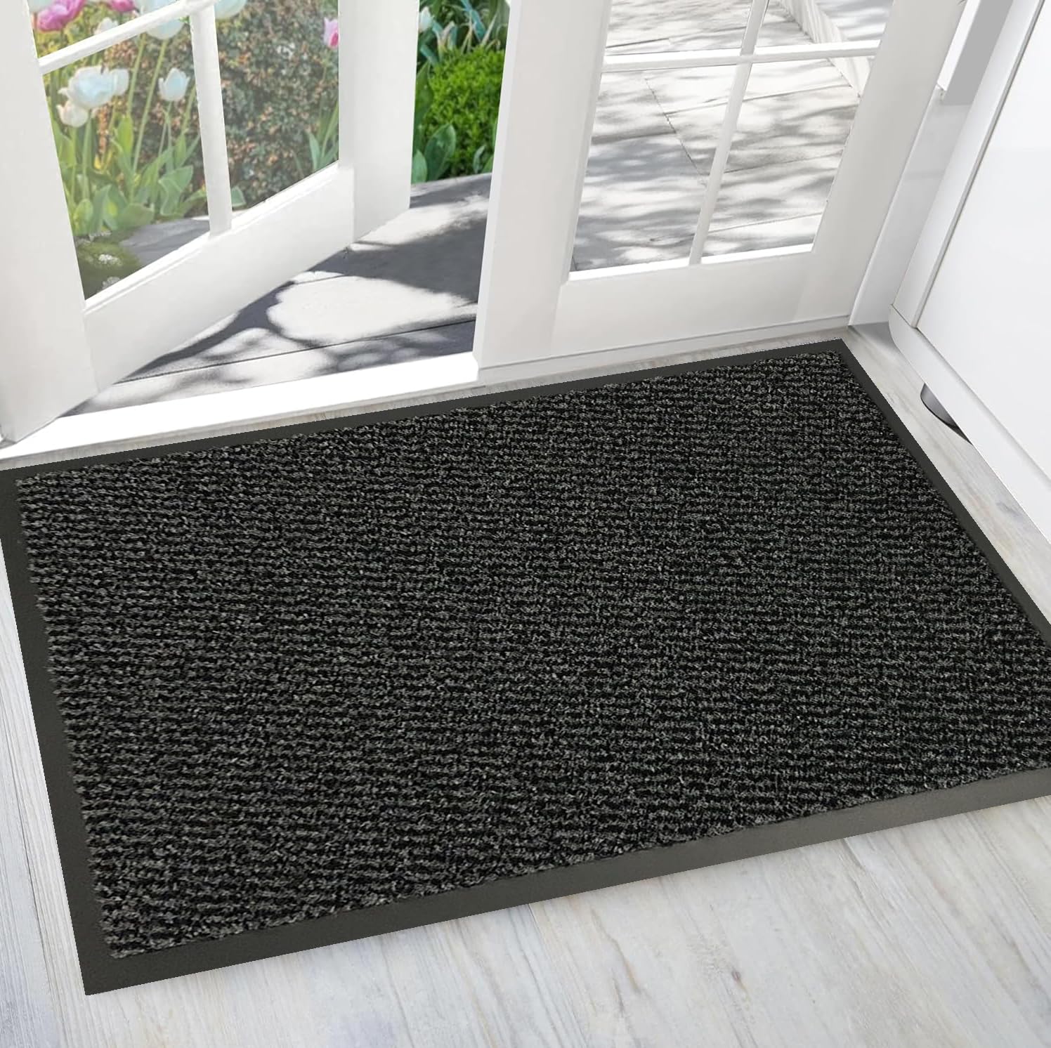 Grand paillasson d'intérieur antidérapant 50x80 cm absorbant anti-saleté et poussière
