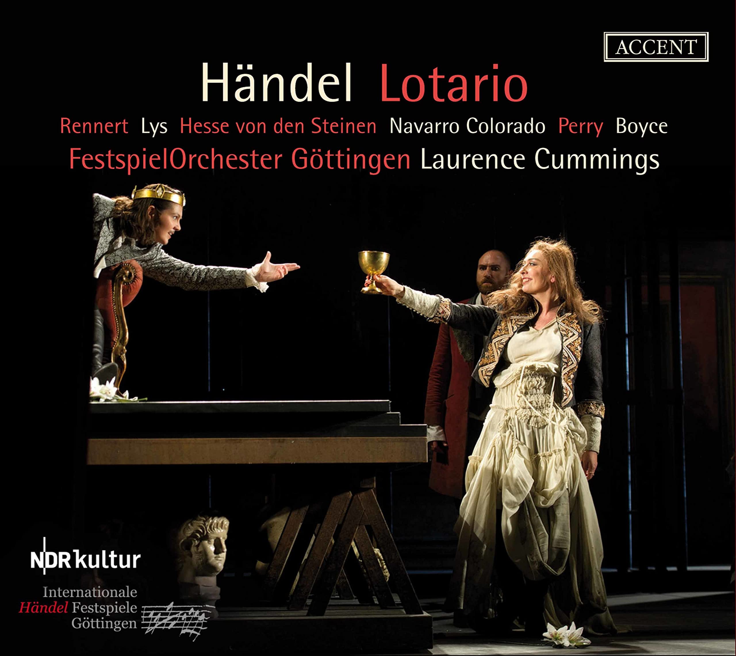 George Frideric Handel - Lotario HWV 26 Recording)