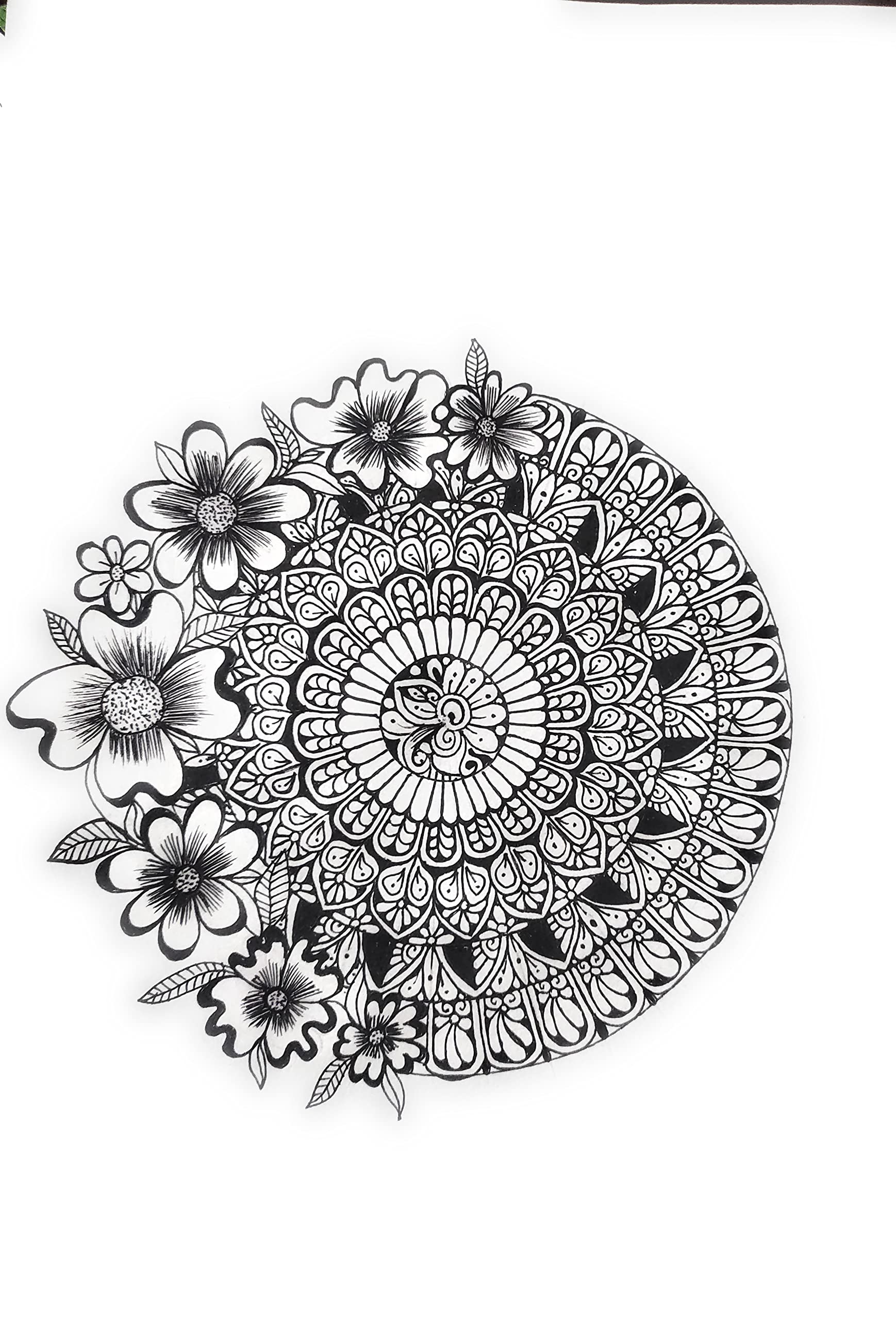 Mandala Art Flower