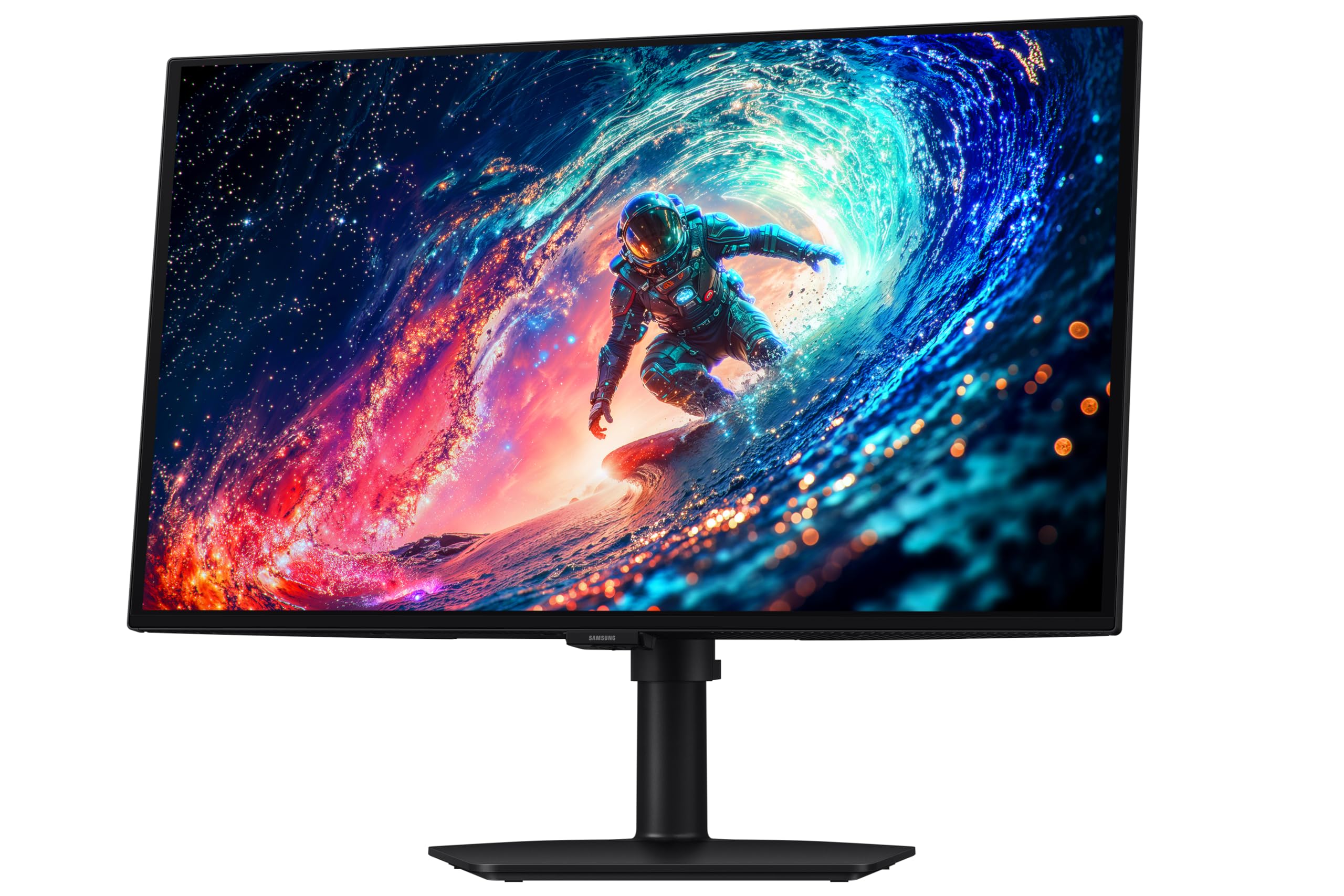 Samsung 27" Odyssey QD-OLED G6 Gaming Monitor(Smartchoice) | QHD 2560 x 1440| 240 Hz| 0.03ms | Ergonomic Stand | Pantone Validated| Glarefree | TrueBright 300| G-Sync| Free Sync| LS27HG612SWXXL| Black — Amazon image 12