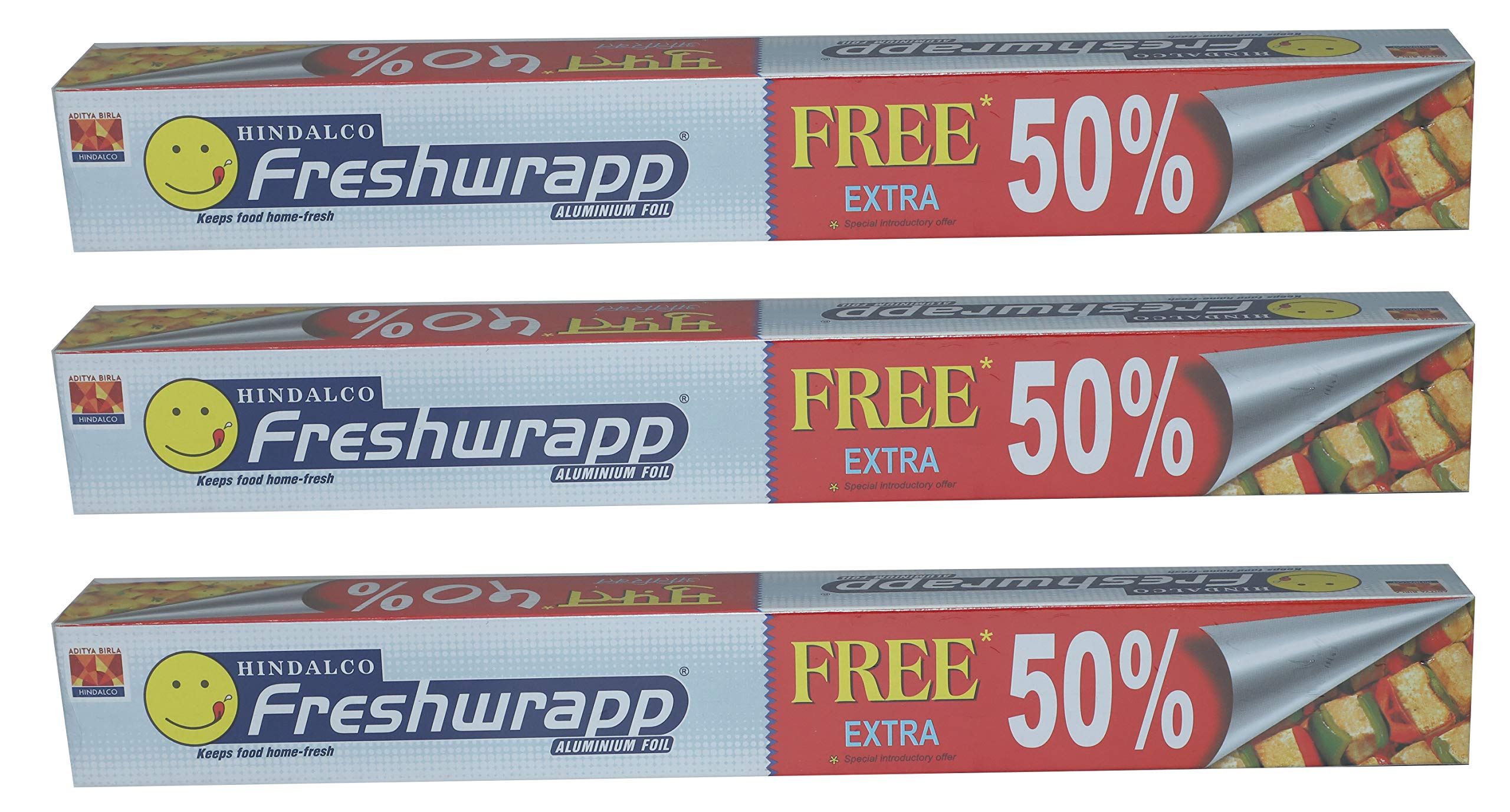 See full amazon price history chart for Hindalco Freshwrapp Aluminium Foil 33 Grams + 17 Grams, 11microns (Pack of 2) | Food Packing , Wrapping, Storing and Serving Hindalco Freshwrapp Aluminium Foil 33 Grams + 17 Grams, 11microns (Pack of 2) | Food Packing , Wrapping, Storing and Serving (B08HJH73NX) Amazon Price History, Amazon Price Tracker