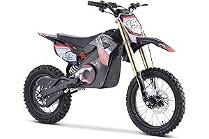 Pro Electric Dirt Bike 1600w with 48v Lithium Red