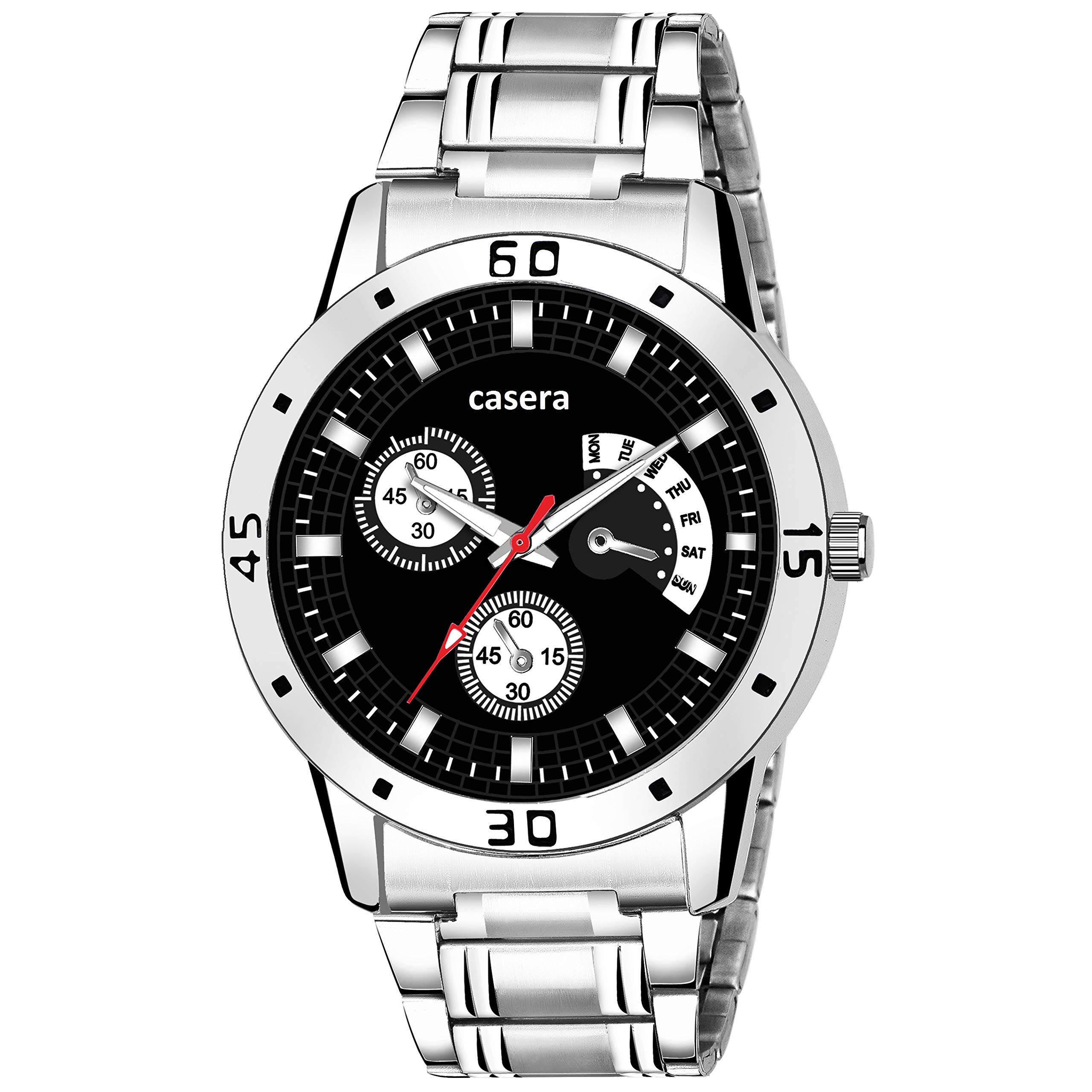 casera Analog Stainless Steel Strap Wrist Watch for Boy and Men (B0862DVX1J) Amazon Price History, Amazon Price Tracker