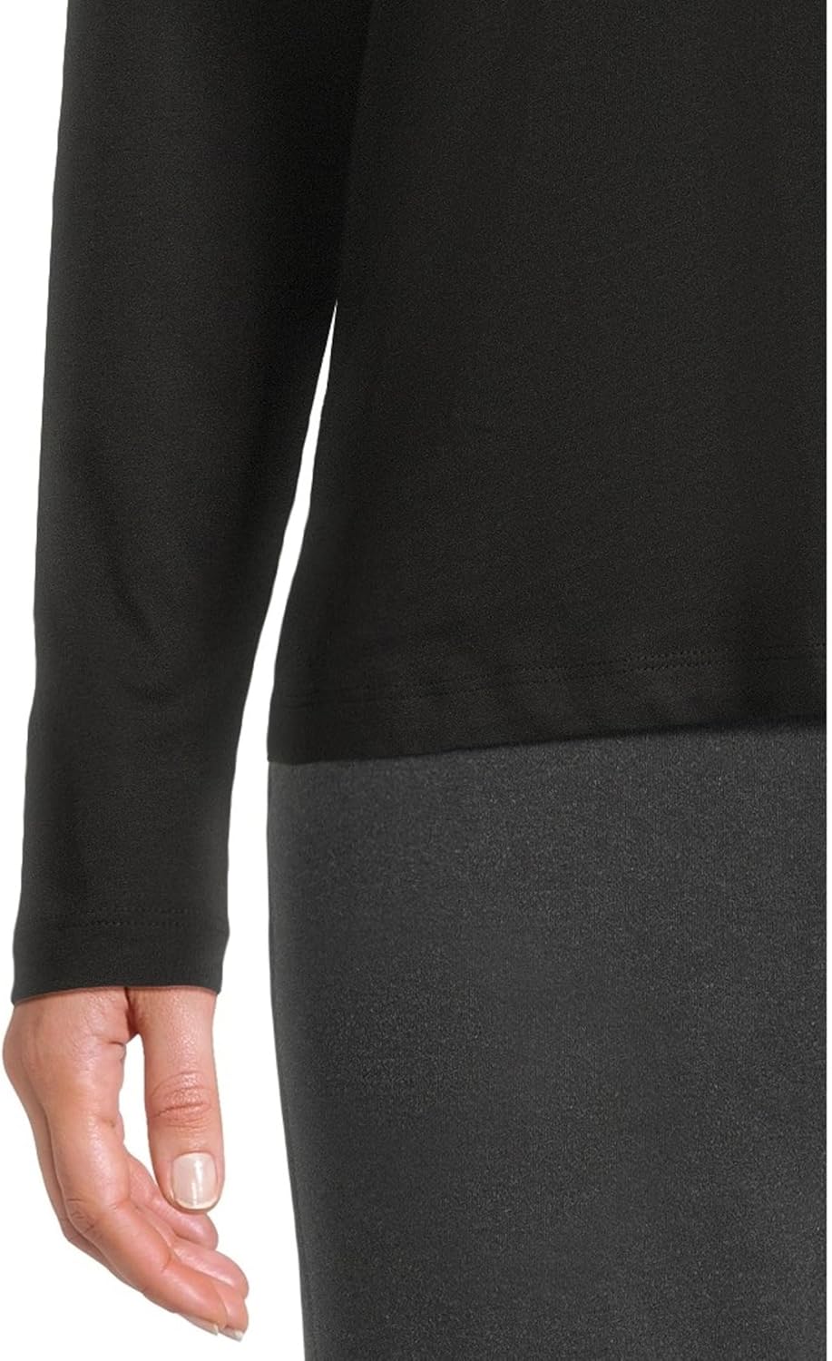 Pact Womens Softspun Long Sleeve Scoop Neck Tee - Image 4