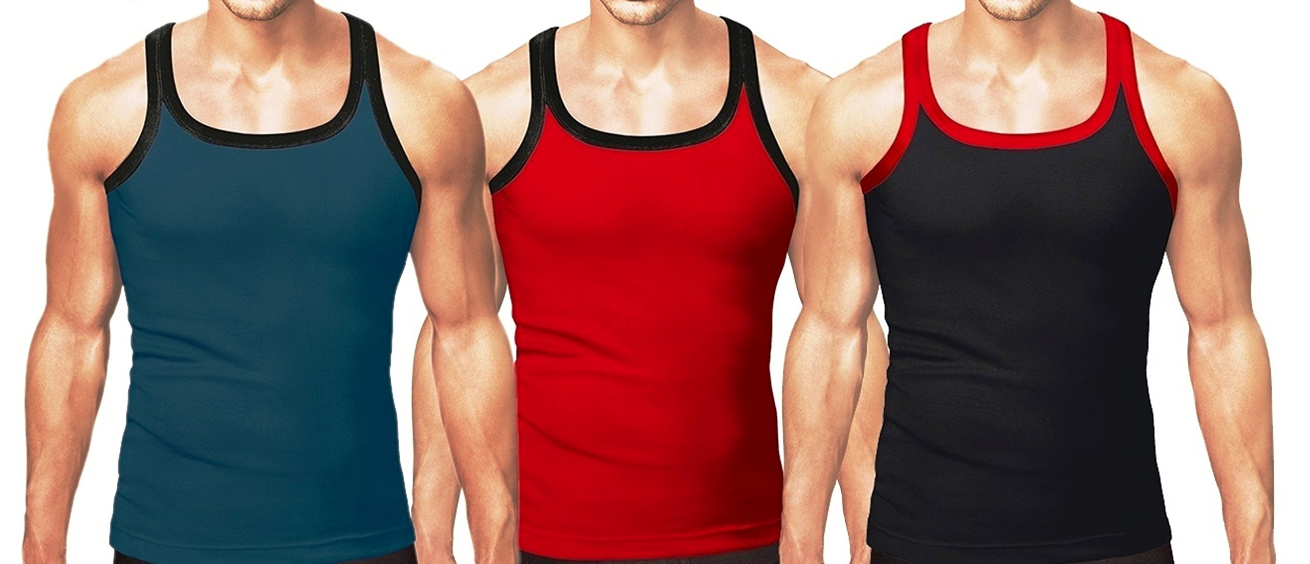 Amul Comfy Gym Vest (80 no. ) 3 pcs pack for men