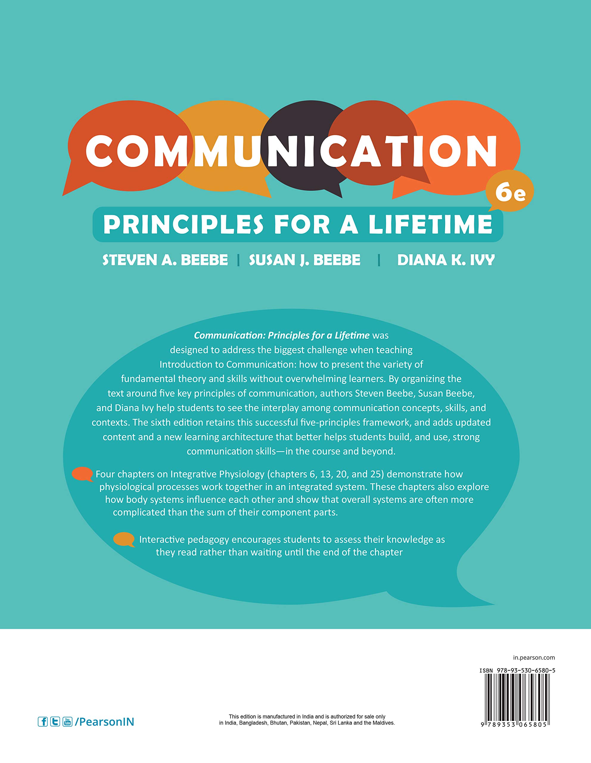 Communication: Principles for a Lifetime | First Edition | By Pearson