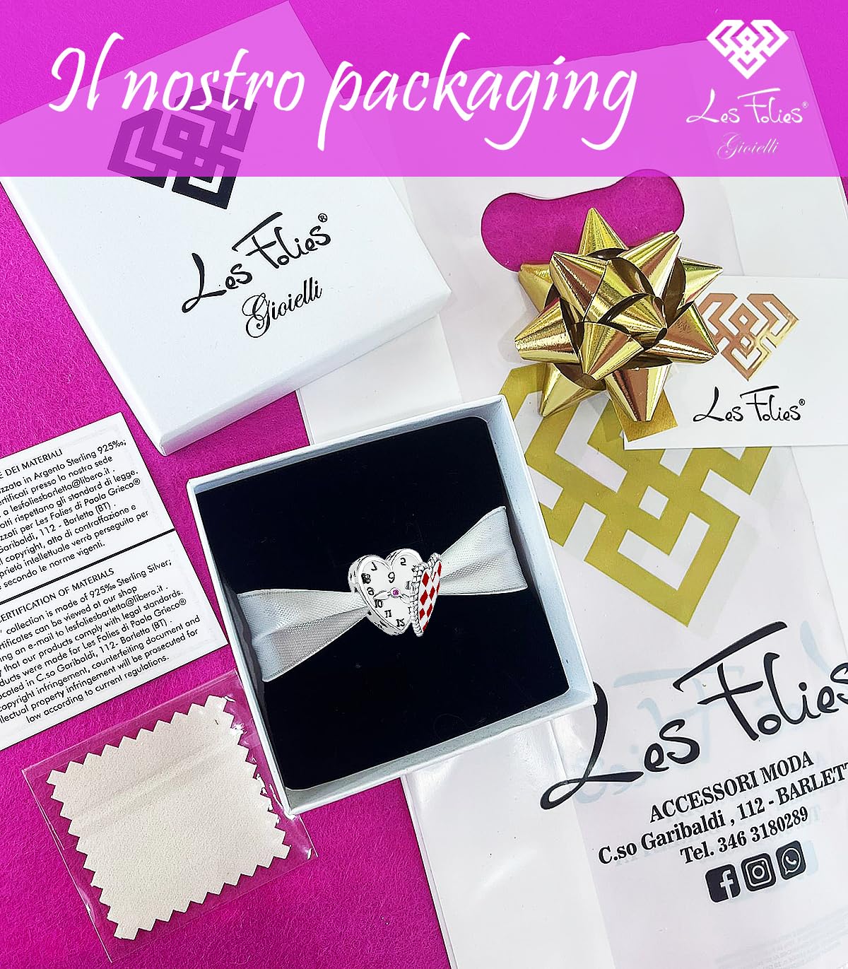 Charm Alicia in wonderland blanco conejo números invertidos para Disney de plata 925 - Les Folies para Pandora