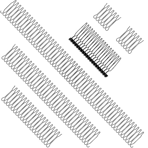 5 Pack Hair Finishing Fixer Waver Comb, U-Shape Wig Clips
