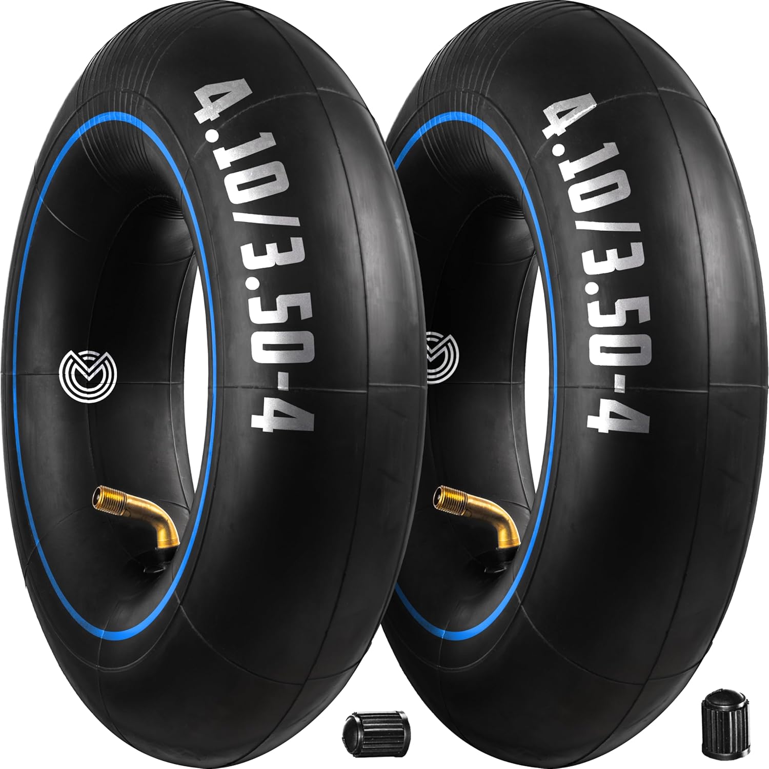 MOOVMOOV 16x6.50-8 Inner Tubes / 16x7.50-8 with Bent Valve TR87 (x2