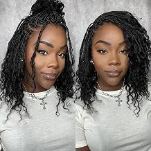 ToyoTress Boho Braids Crochet Hair 12 In Ultraess Protein Synthetic Fiber