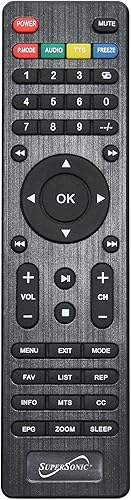 Miniatura 7 de Supersonic SC-2812 TV LED portátil de 12 pulgadas, sintonizador de TV digital, radio FM, entradas HDMI y USB - Resolución de 1280 x 800, batería