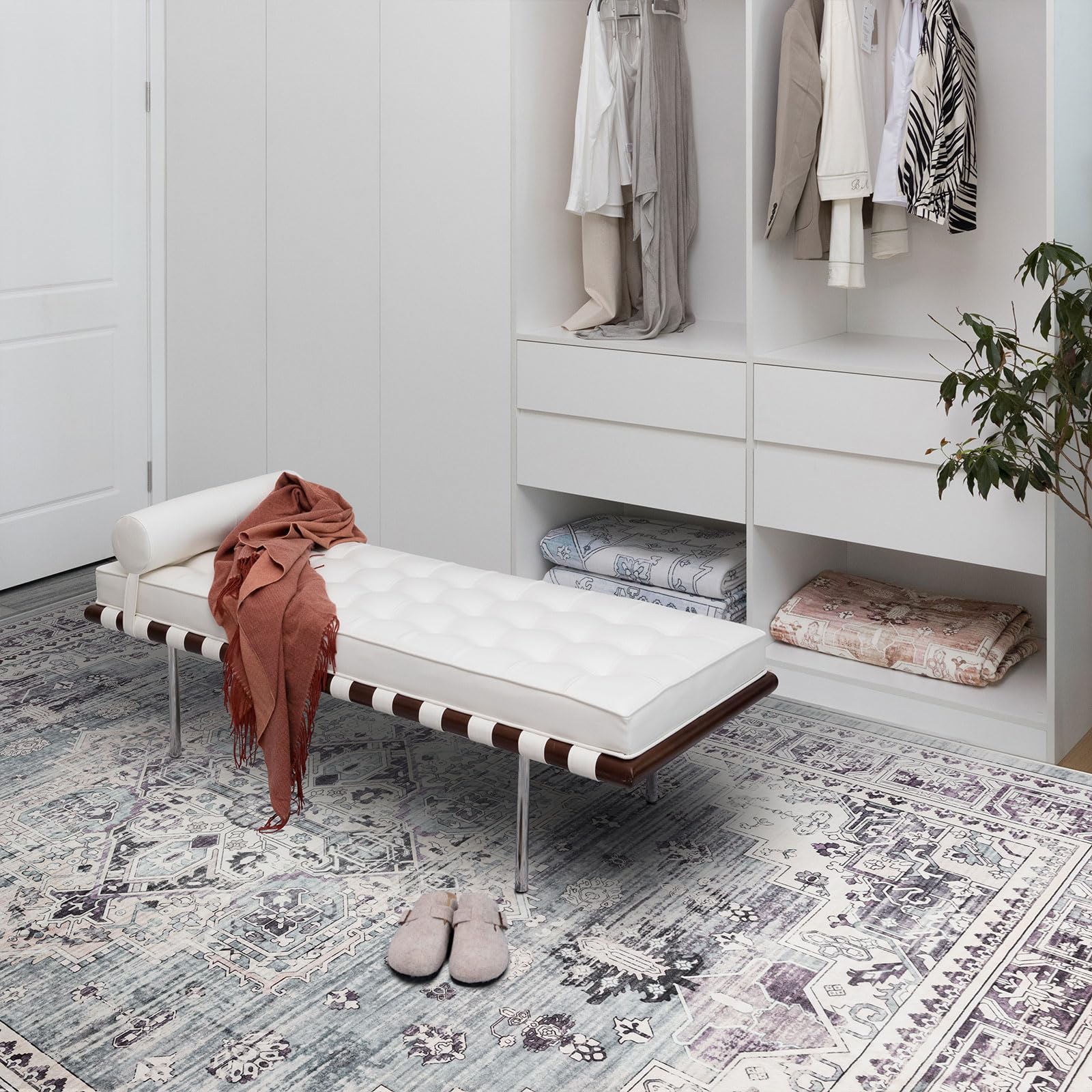 DECOMALL カーペット 3畳 ペルシャ絨毯風 ラグ 200x250CM Amazon｜DECOMALL カーペット 3畳 ペルシャ絨毯風 ラグ マット