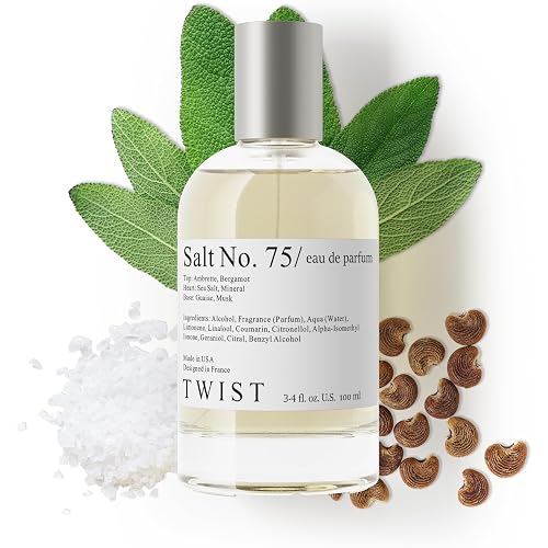 Twist Salt No. 75 Unisex Perfume Inspired by J. Malone Wood Sage & Sea Salt