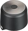 iTtala 1010774 Salpaneva Casserole Cast Enameled Pot, Black, 3L