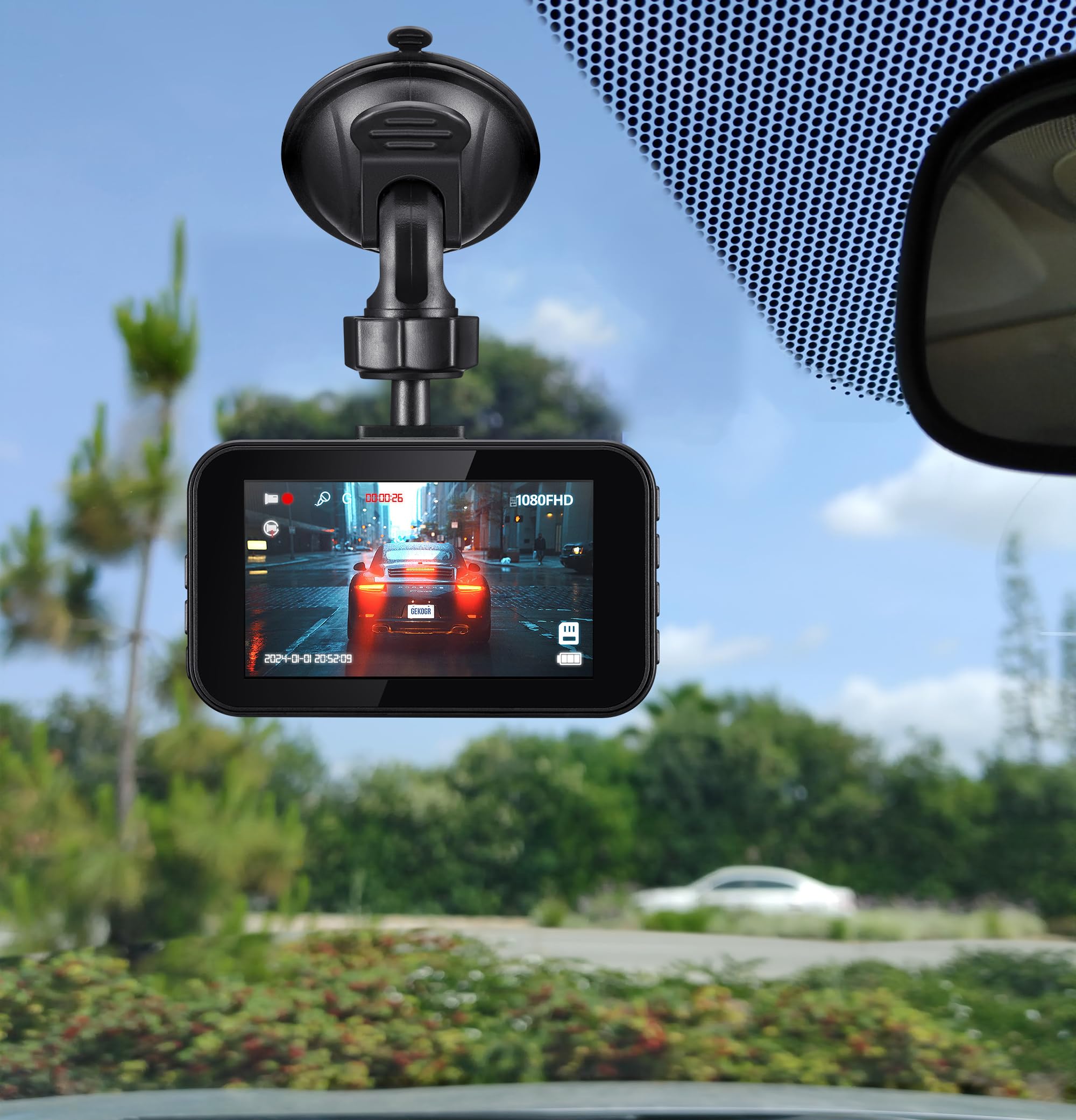 Orbit D111 1080P Full HD Dash Cam with 3