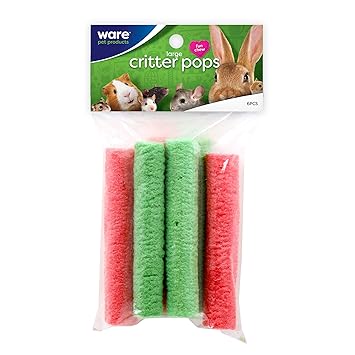 Ware Rice Pops Small Pet Fun Chew Treat, Large