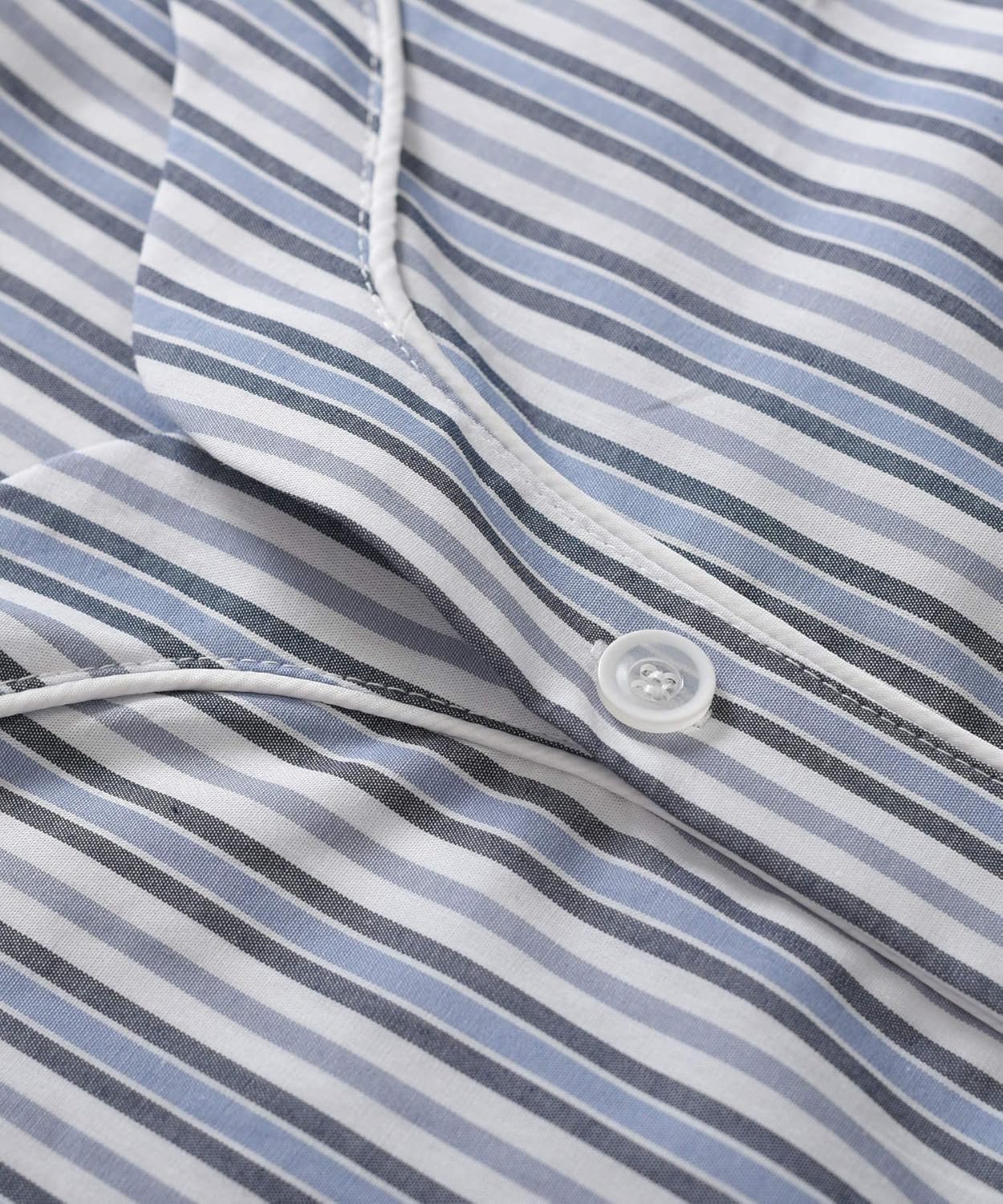 Latuza Men's Summer Cotton Pajamas Shorts Set - Image 5