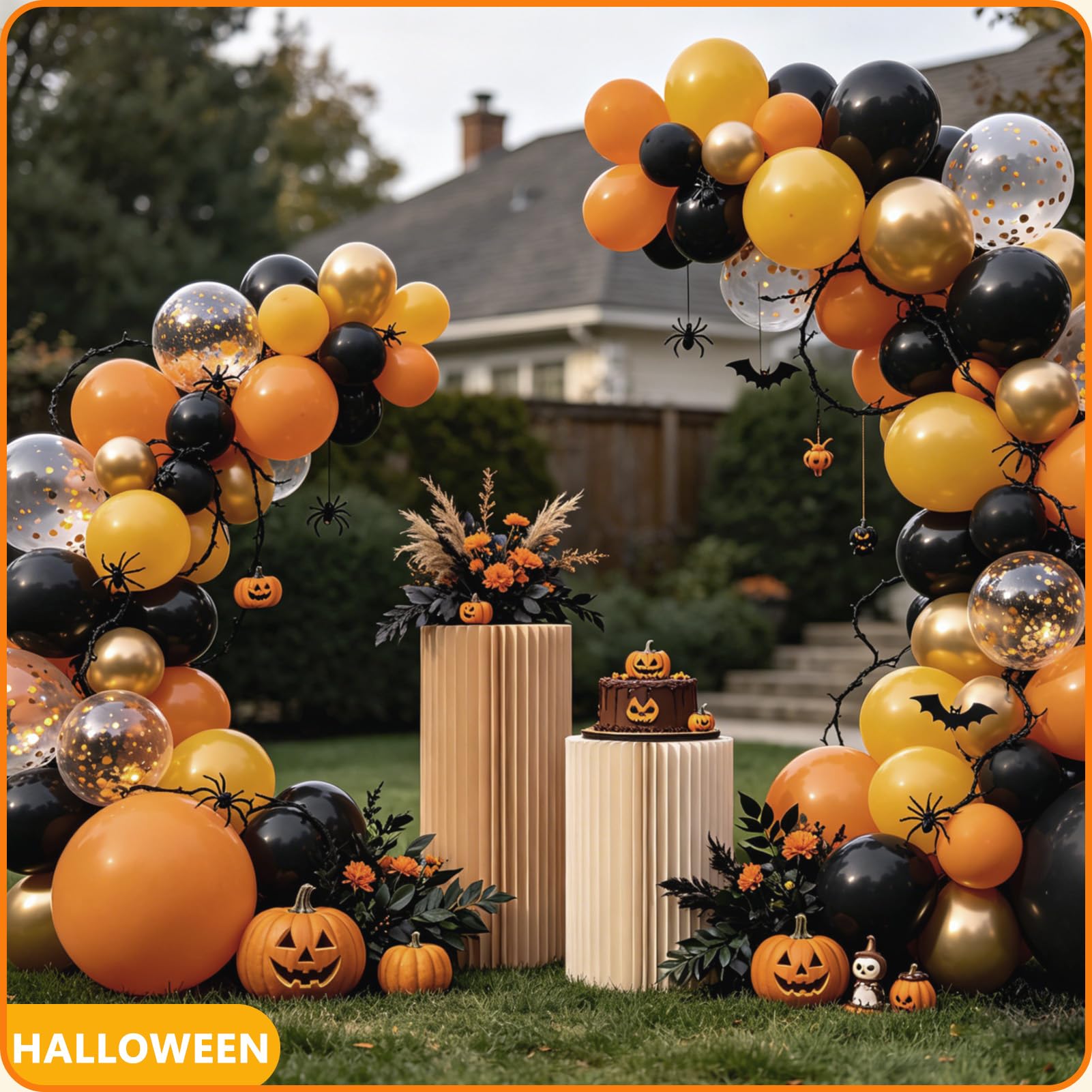 Kit per arco di palloncini per decorazione di nozze, 2,7 m e 1,8 m