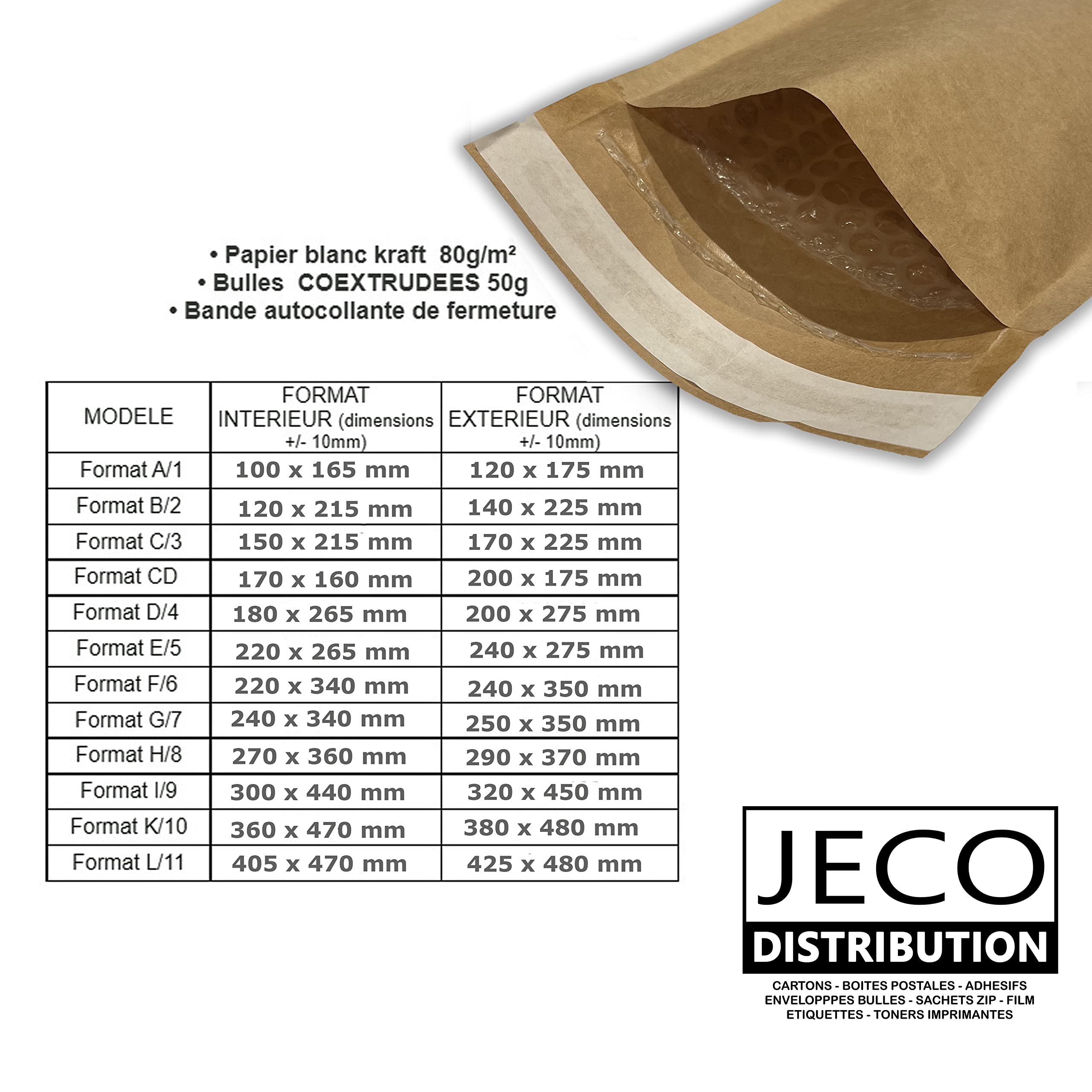 100 Enveloppes à Bulles A4,T4,D,4 Taille DVD 175x265