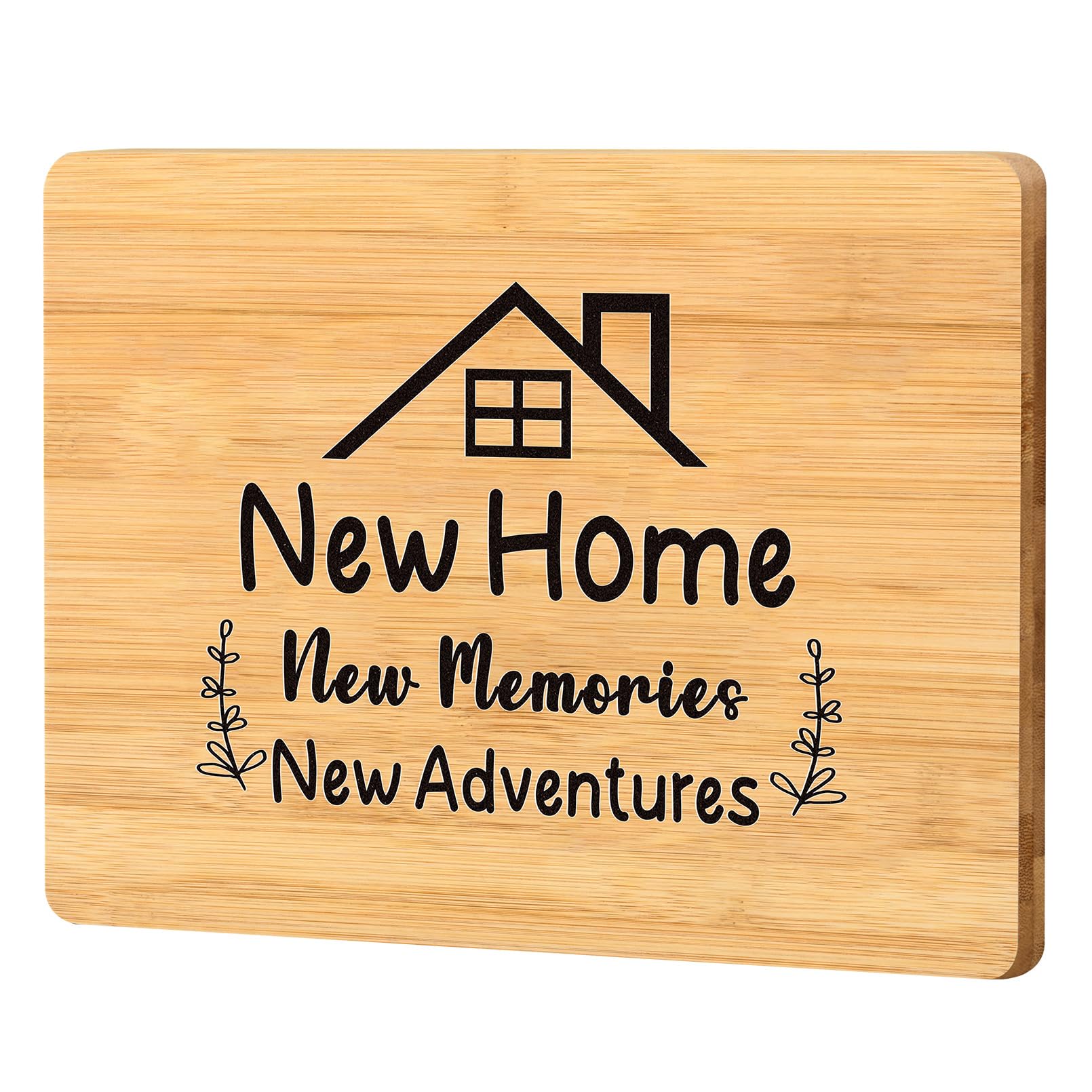 Brikabia Housewarming Gifts New Home, Housewarming Gift for Women Men, Best New Home Gifts for New House Homeowner, New Apartment, First Home, Unique Housewarming Wooden Cutting Board