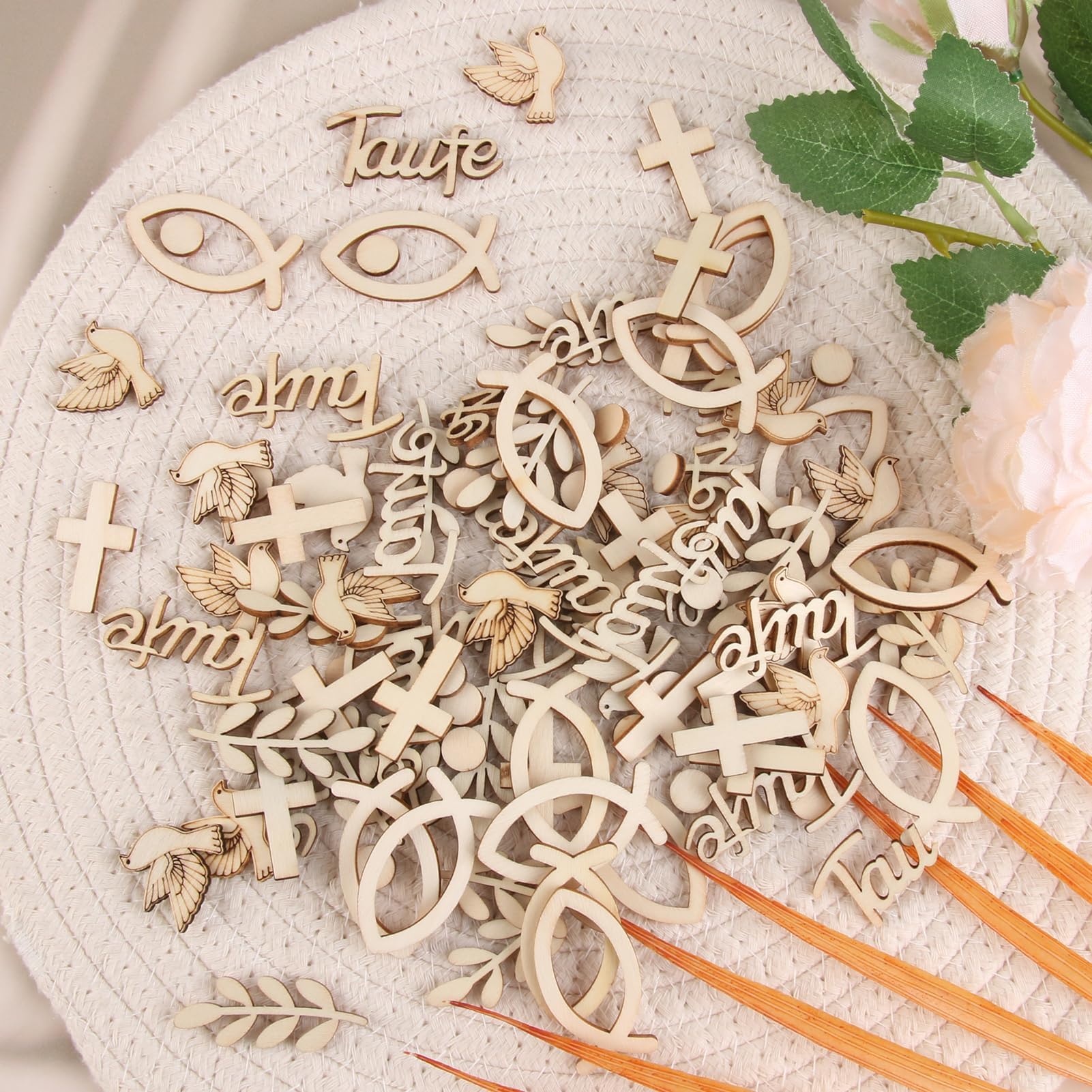 Decorazioni Battesimo Bimbo In Feltro Blu - Set Con Coriandoli Per Baby Shower, Compleanni E Feste - Foto 11