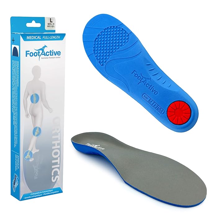 Buy MEDICAL Insoles NHSAPPROVED FullLength Orthotic Insole with