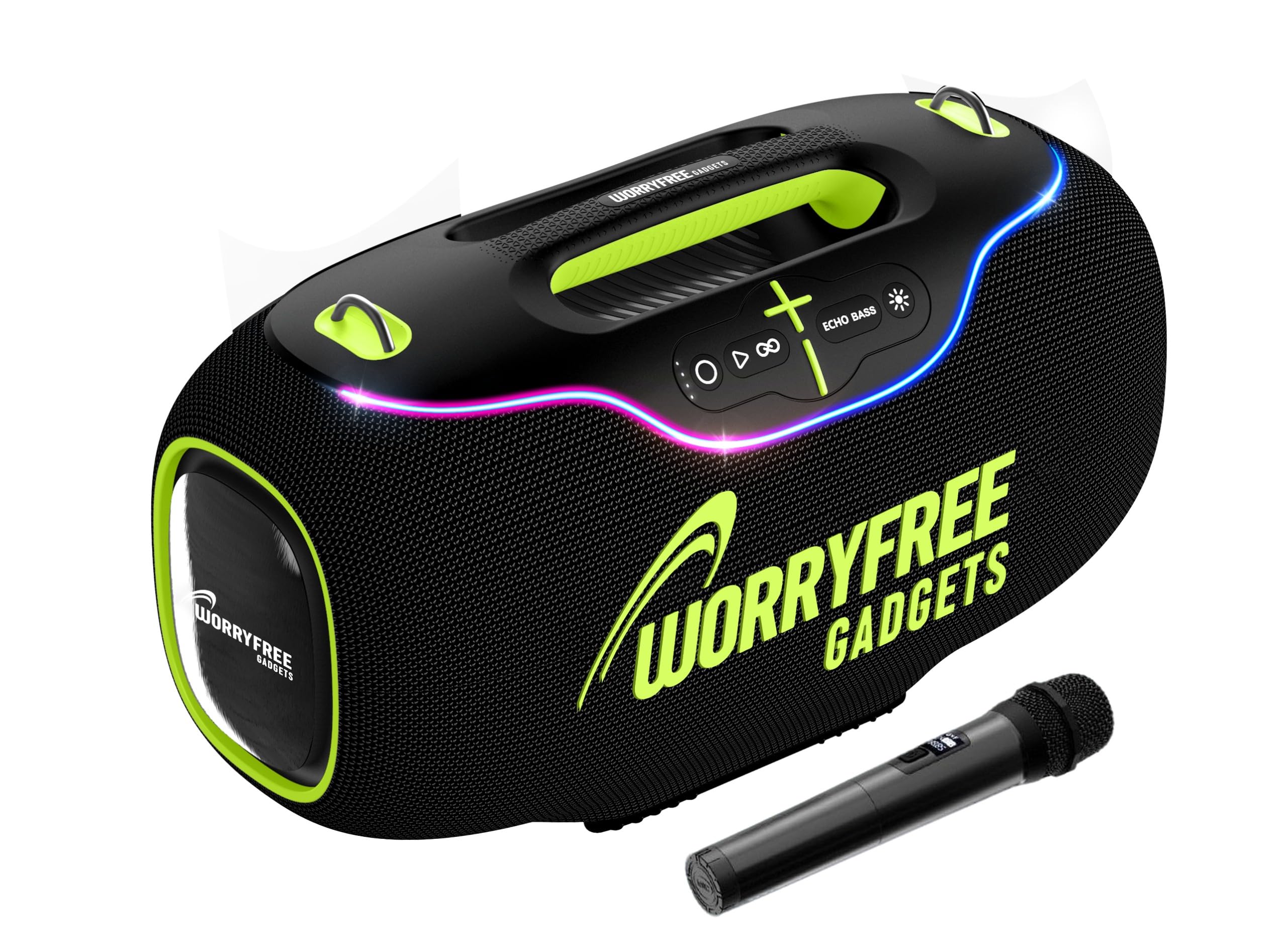 Amazon.com: 350W Wireless Bluetooth Speaker, 24Hrs Playtime, RGB