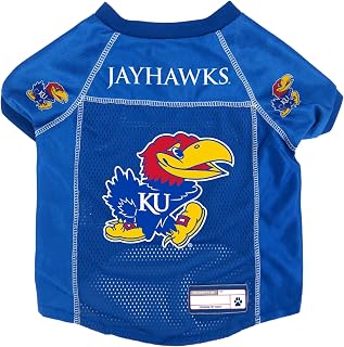 NCAA Licensed Kansas Jayhawks Pet Jersey, XL, Royal Price In India