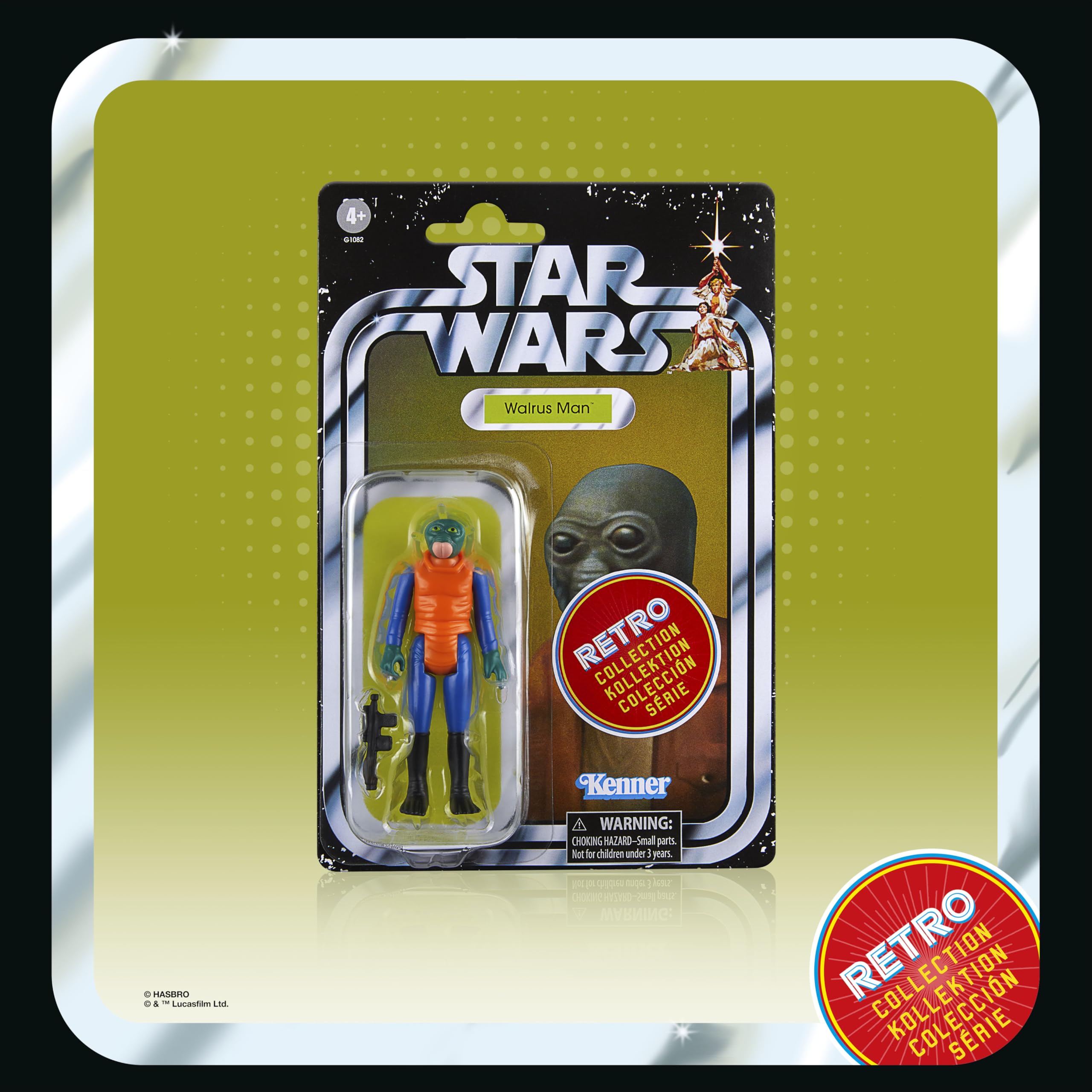 Hasbro Star Wars Retro-Kollektion Star Wars: Eine Neue Hoffnung Multipack, Action-Figuren 6er-Pack, 9,5 cm