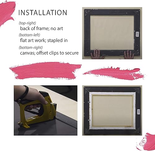 Miniatura 6 de Creative Mark Plein - Marco de aire individual 8 x 10, dorado, paquete de 10