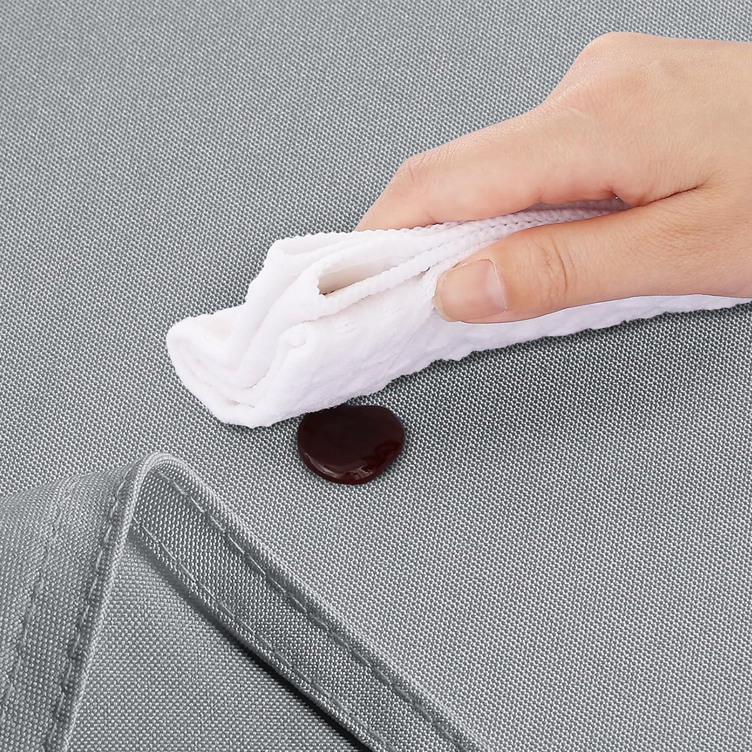 Kapwall Wipe Clean Tablecloth, 54X79Inch (137X200cm) Waterproof Rectangle tablecloth - Image 2