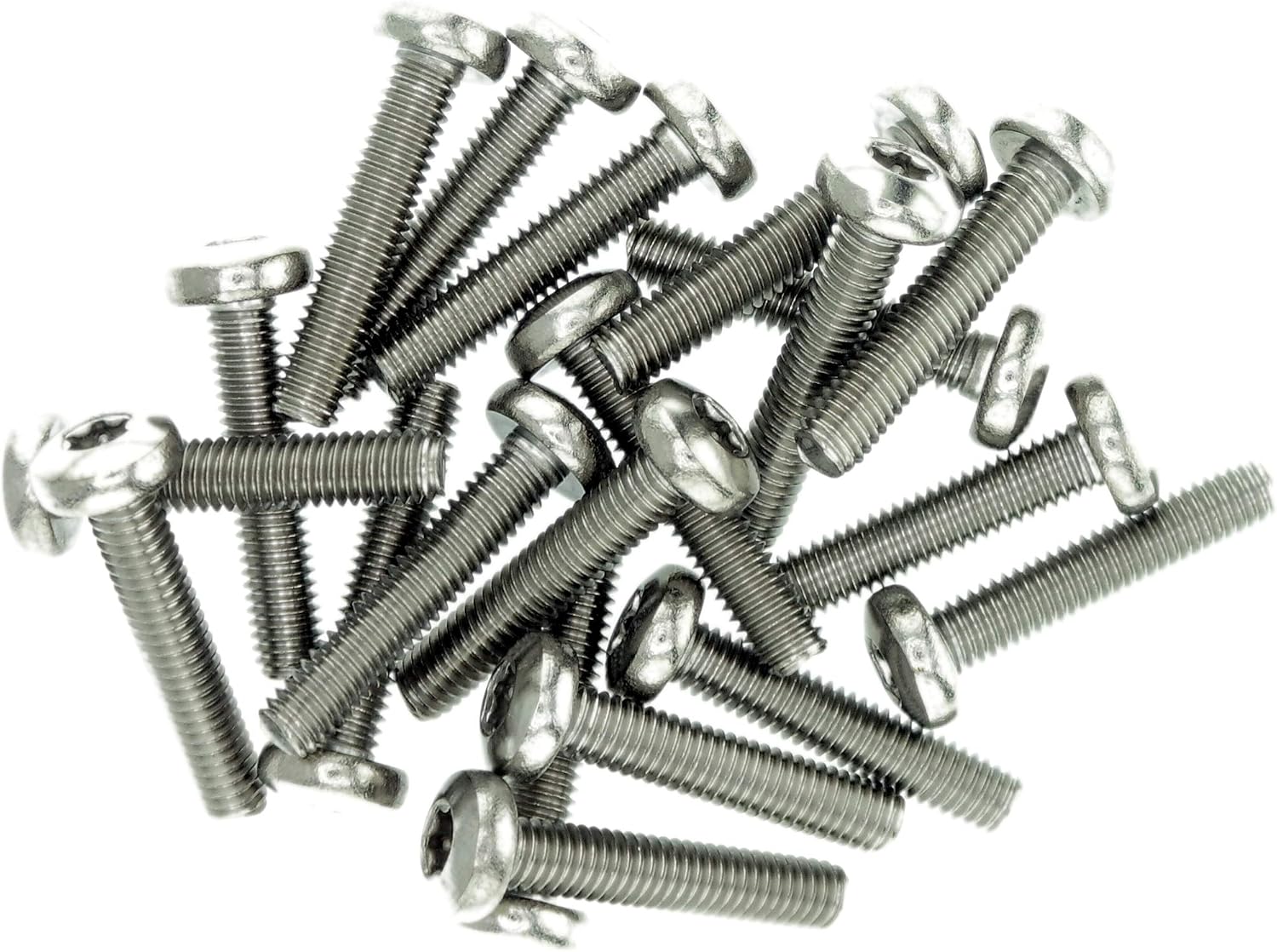 M4 (4mm x 12mm) TX Pan Thread Rolling Screw - Stainless Steel (A2) (Pack of 20), M4x12 - A2 (20) - Image 3