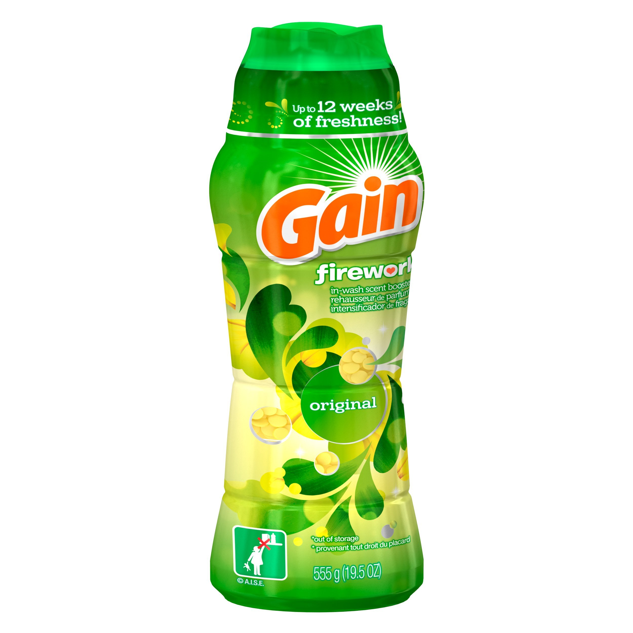 Amazon.com: Gain Fireworks in-Wash Scent Booster, Original Scent