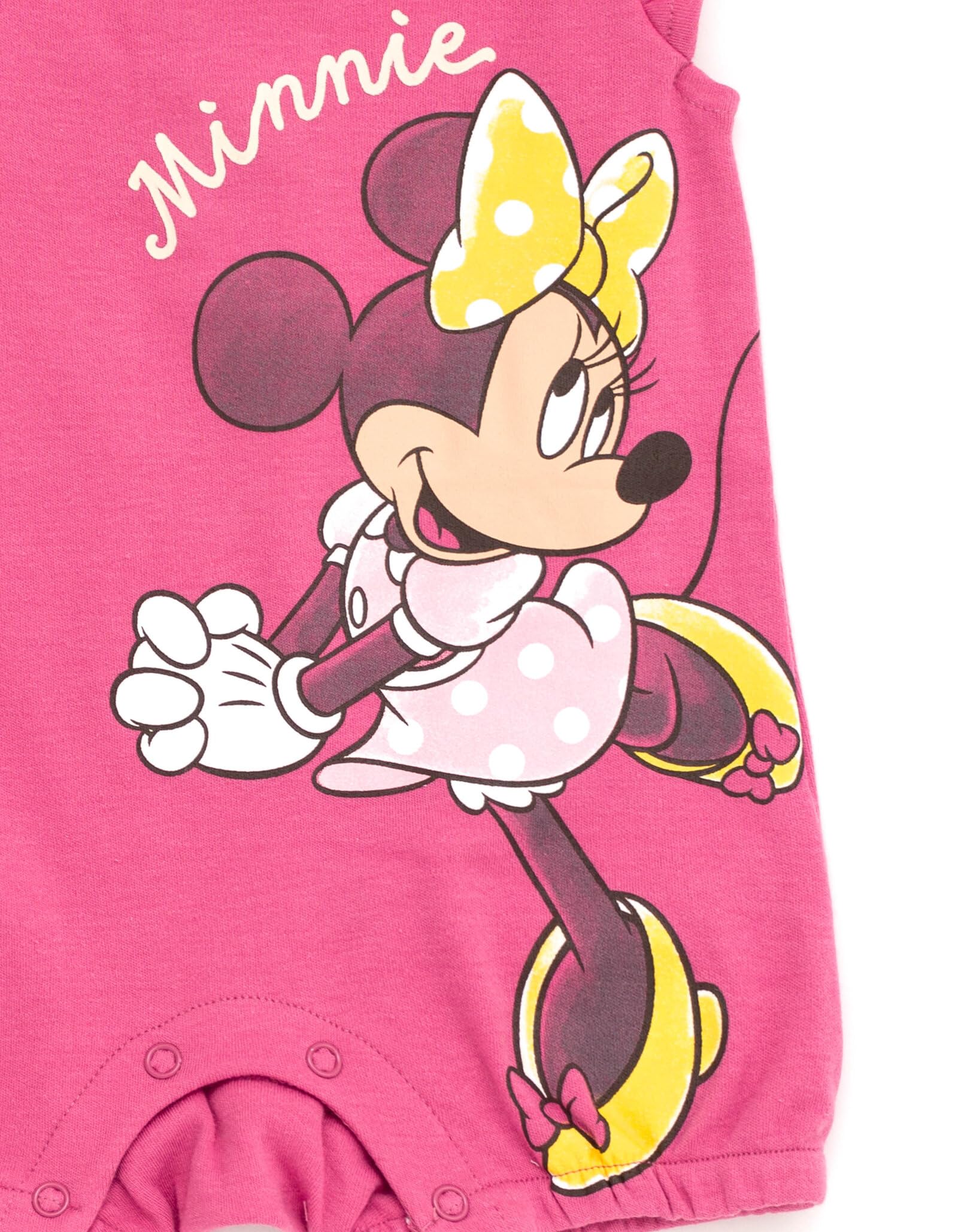 Disney Princess Minnie Mouse Ariel śpioszki dla dziewczynek dla noworodków i niemowląt, 2 sztuki w opakowaniu