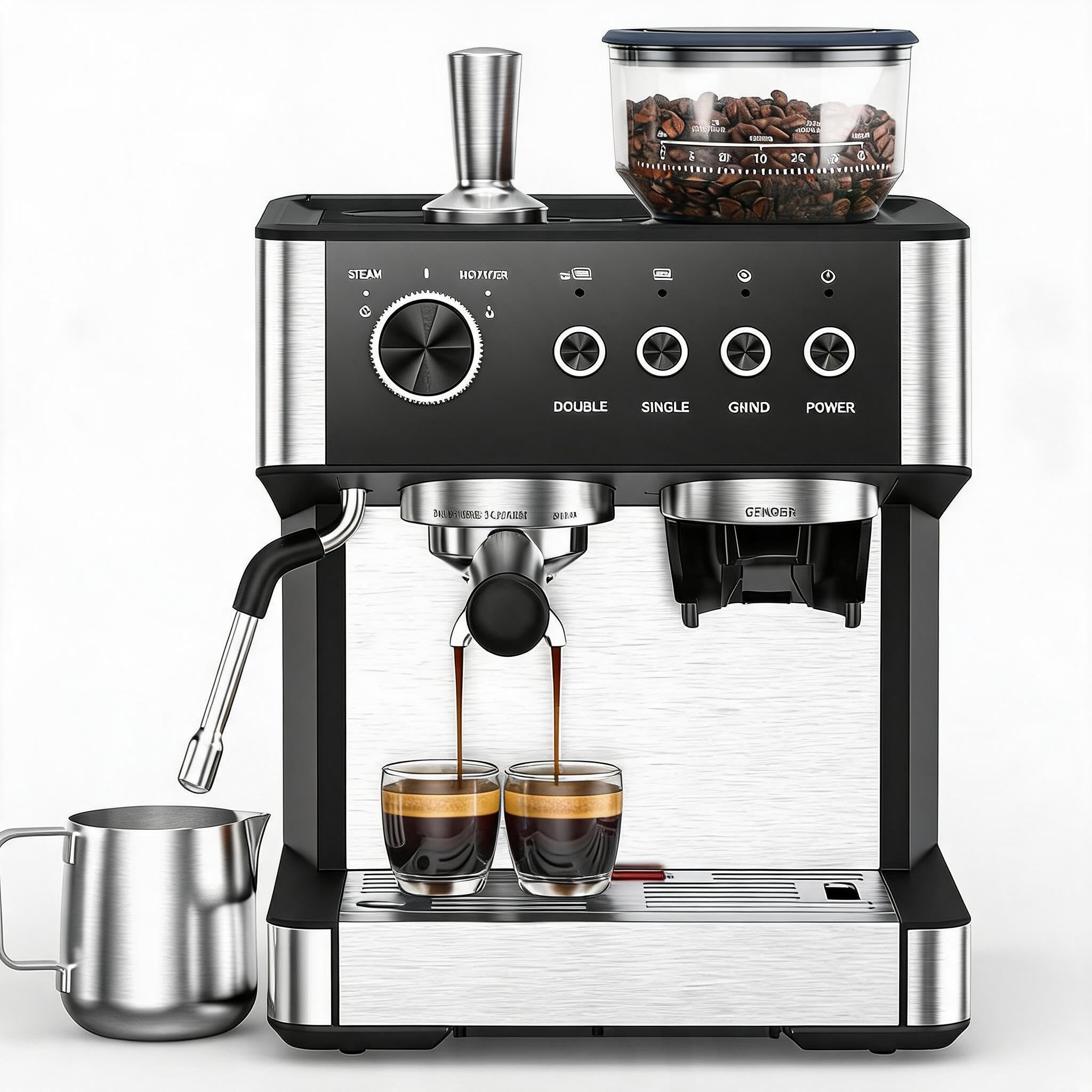Garvee Macchina Caffè Automatica Con Macinacaffè Integrato