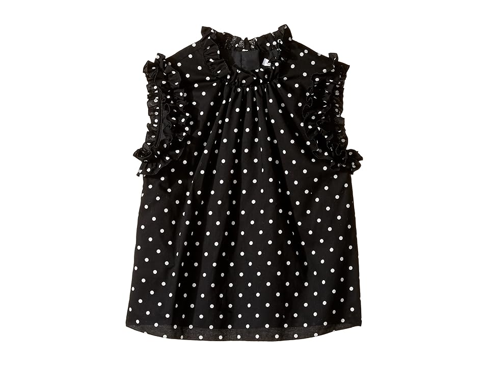 

Dolce & Gabbana Kids Polka Dot Top (Toddler/Little Kids) (Print) Girl's Clothing