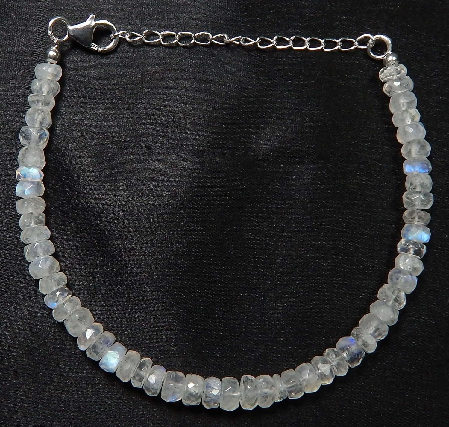 AAA Quality White/Yellow Natural Ethiopian Opal Color Beads16 Beaded Necklace with Additional 2 inch extension