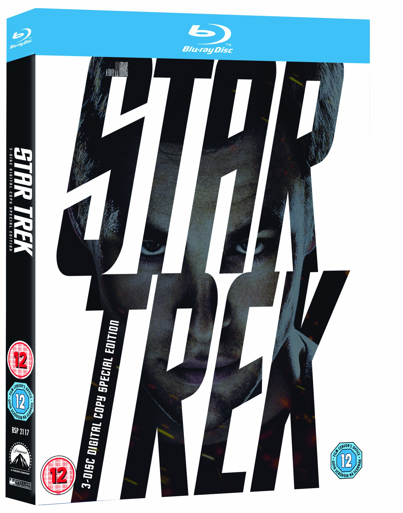 Star Trek XI Blu-ray Reino Unido película de ciencia ficción y aventura espacial en disco