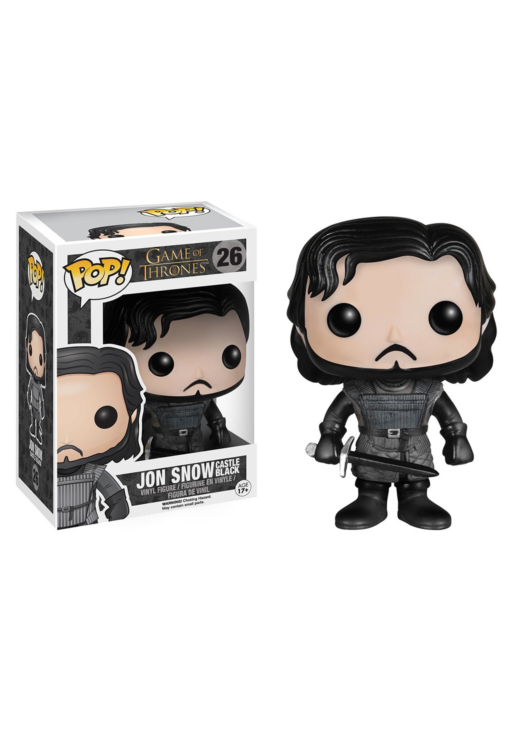 Funko 4073 Pop! Vinile Il Trono di Spade Jon Snow a Castle Black