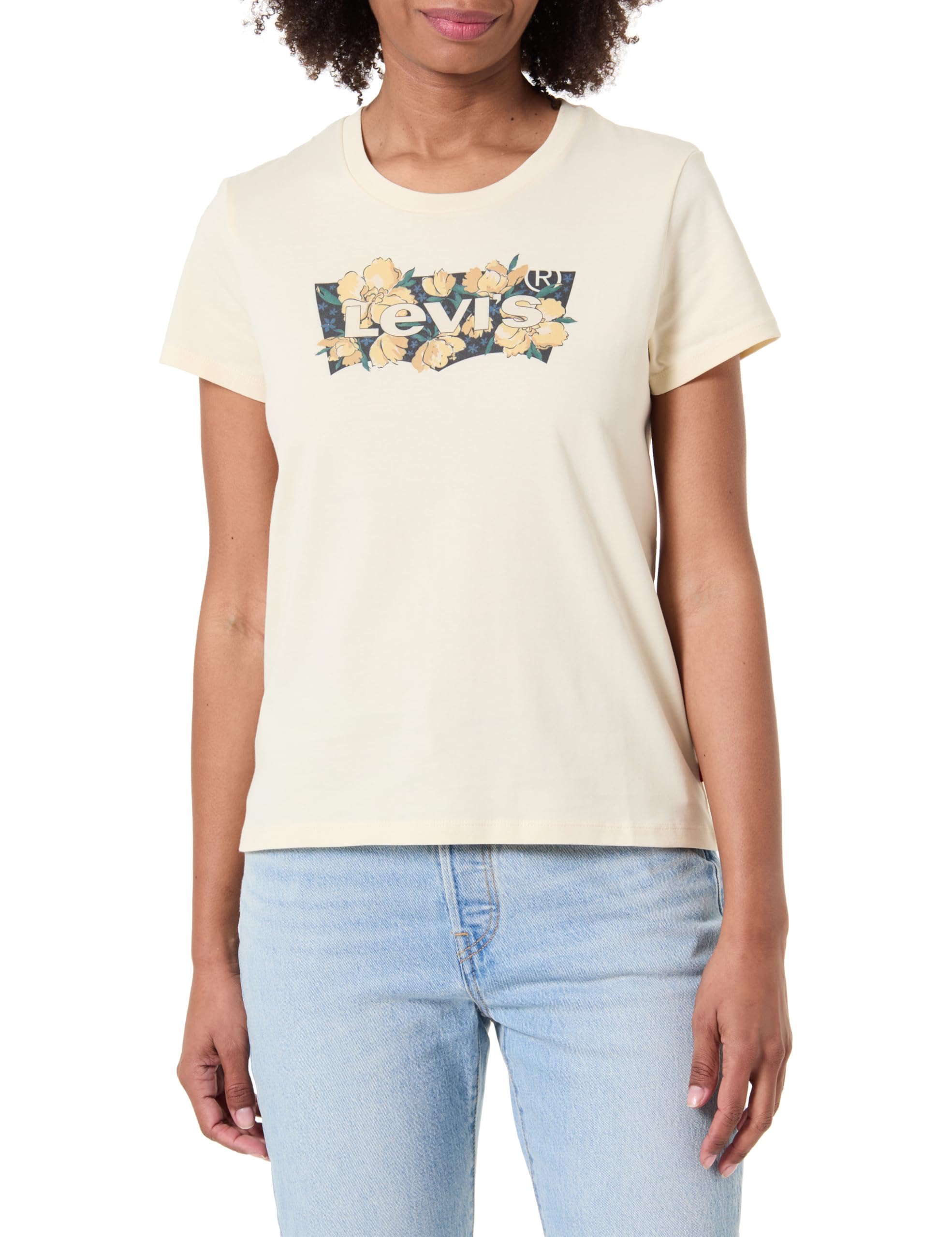 Levi's Damen The Perfect Tee T-Shirt, P2_Blake Brushstroke, Small