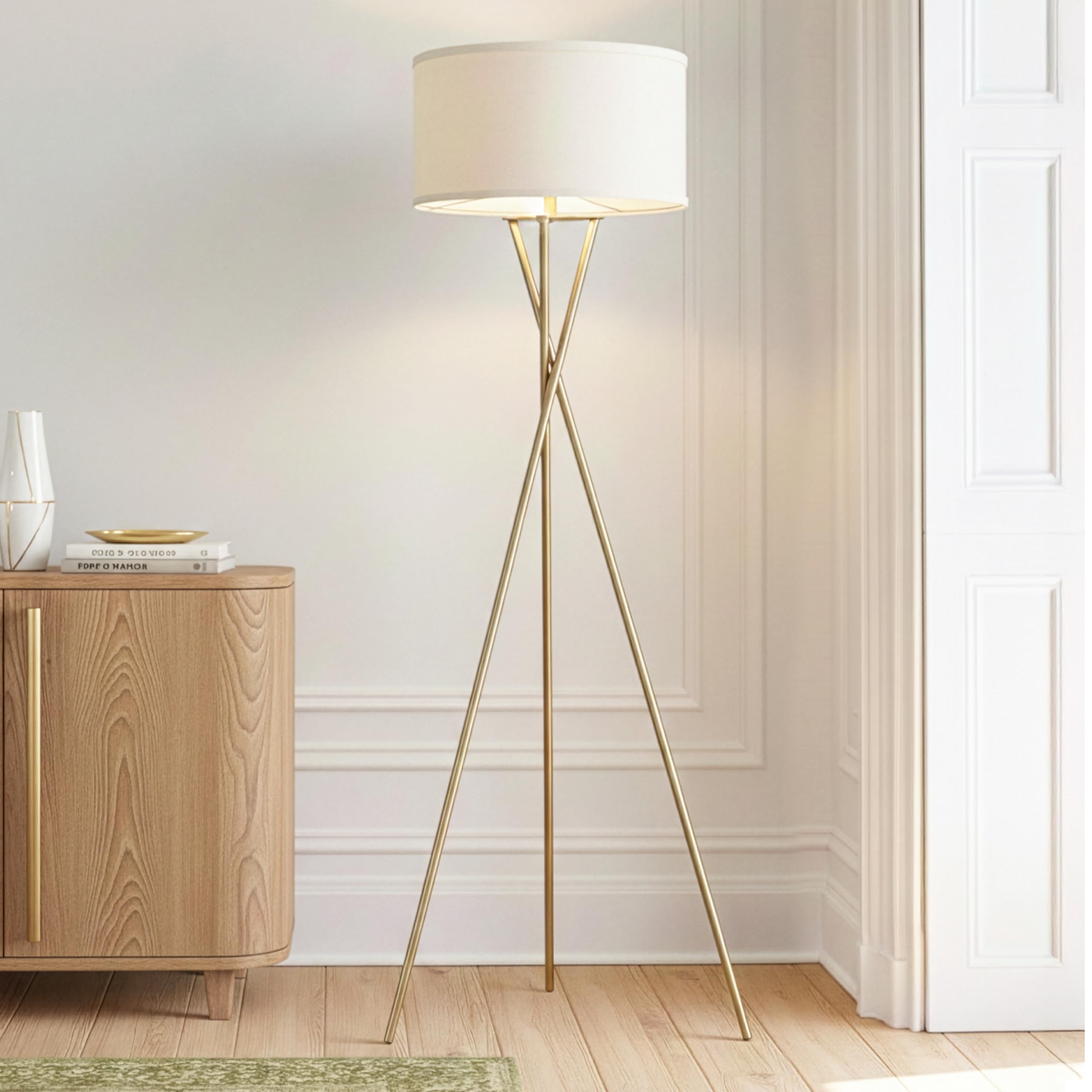Brightech Jaxon LED Floor lamp, Modern Lamp for Living Rooms