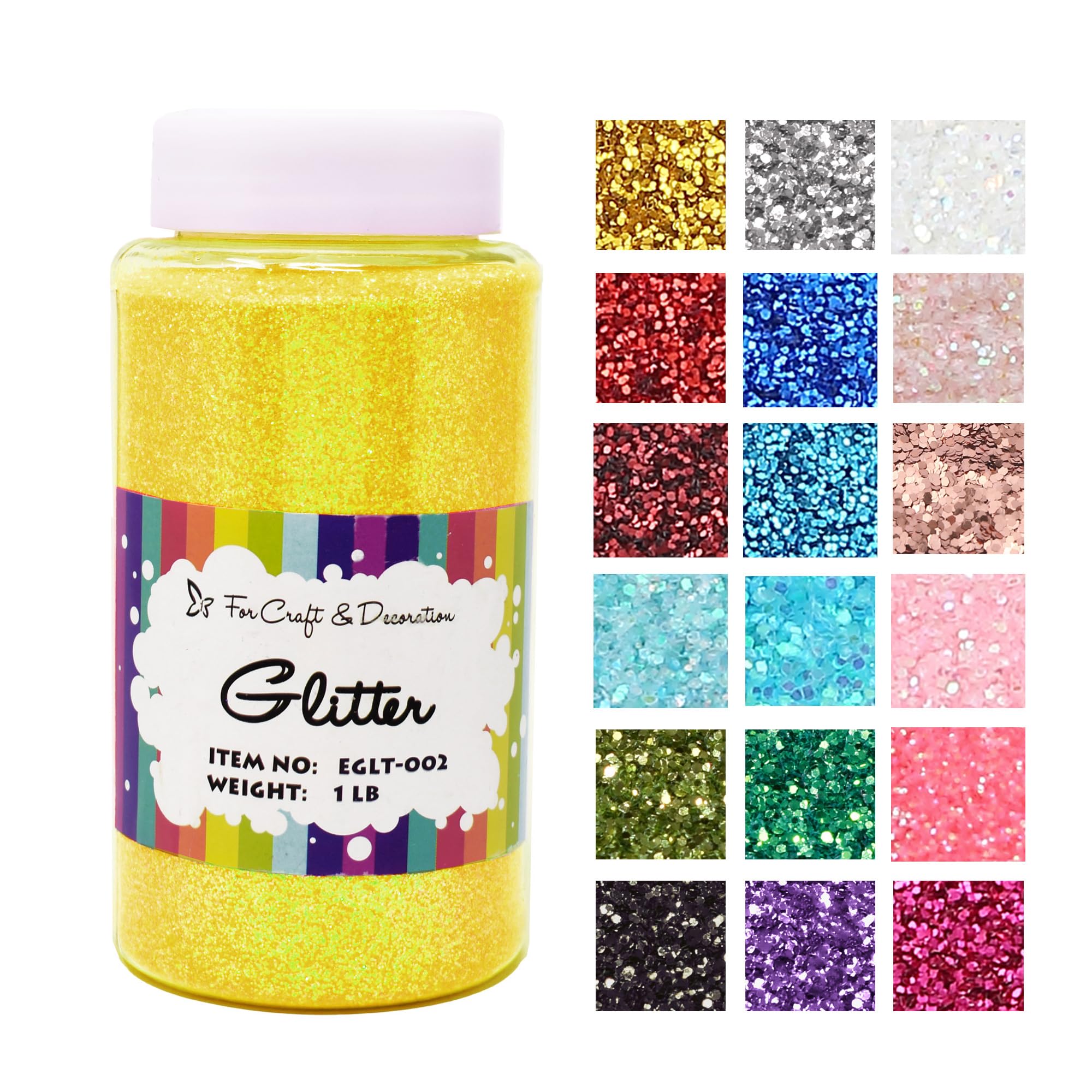 Paillettes jaunes loisirs créatifs 500g pour décoration artisanale et projets DIY