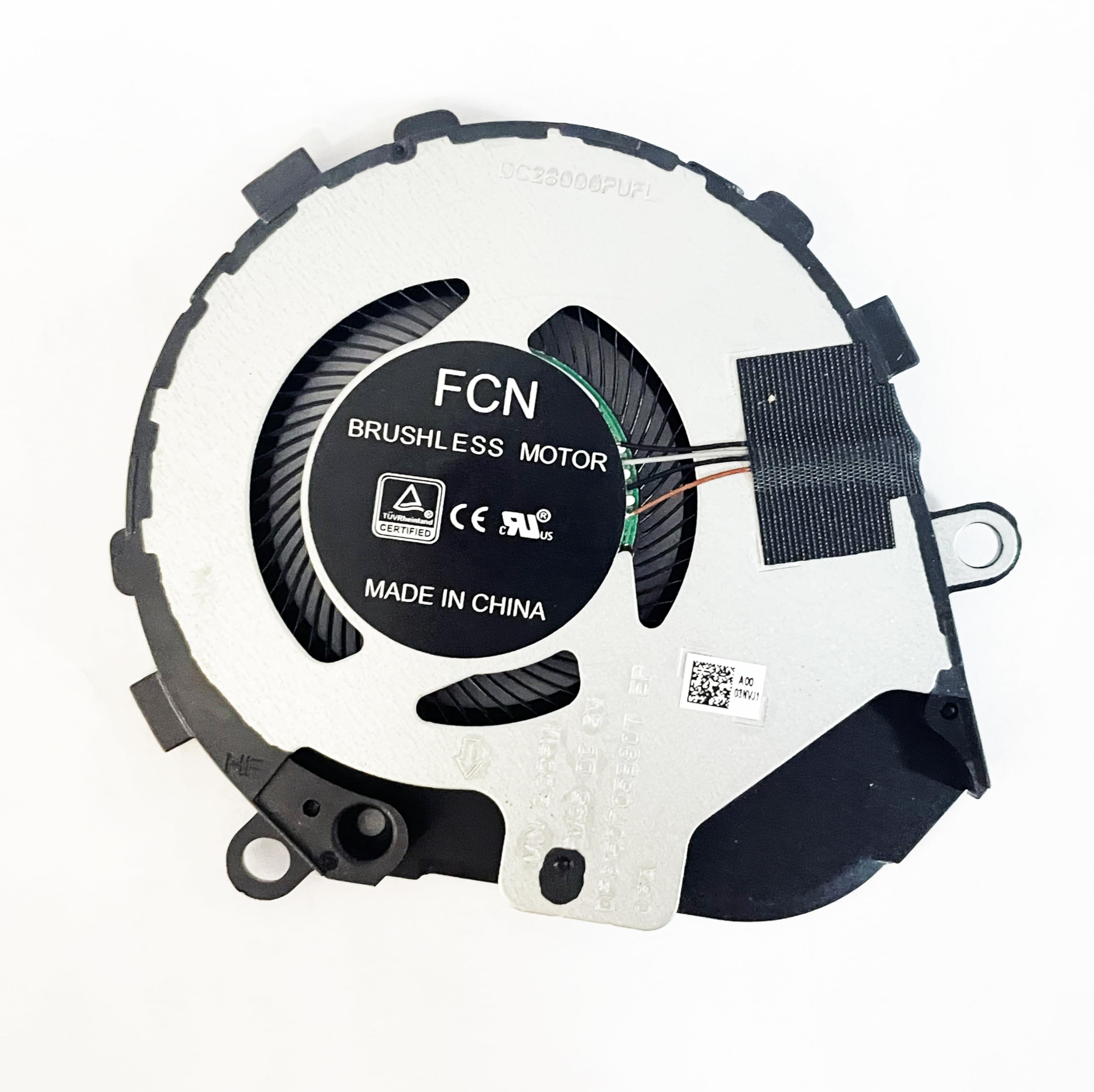 Ventola di raffreddamento CPU di ricambio per Dell Latitude 7310 Series 03NVJ1 EG50040S1-CJ50-S9A DC28000PUSL DFS150705B80T ND55C62-19H20 FM95 DC5V