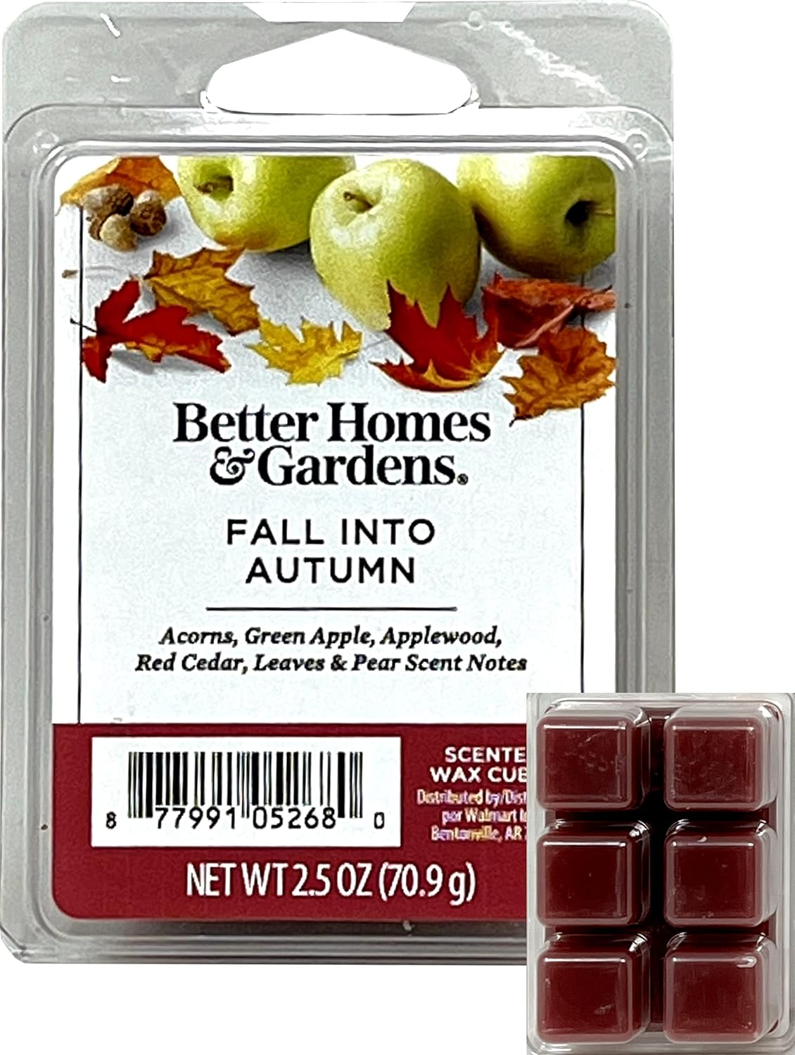 Better Homes and Gardens Scented Wax Cubes, 2.5 Ounce