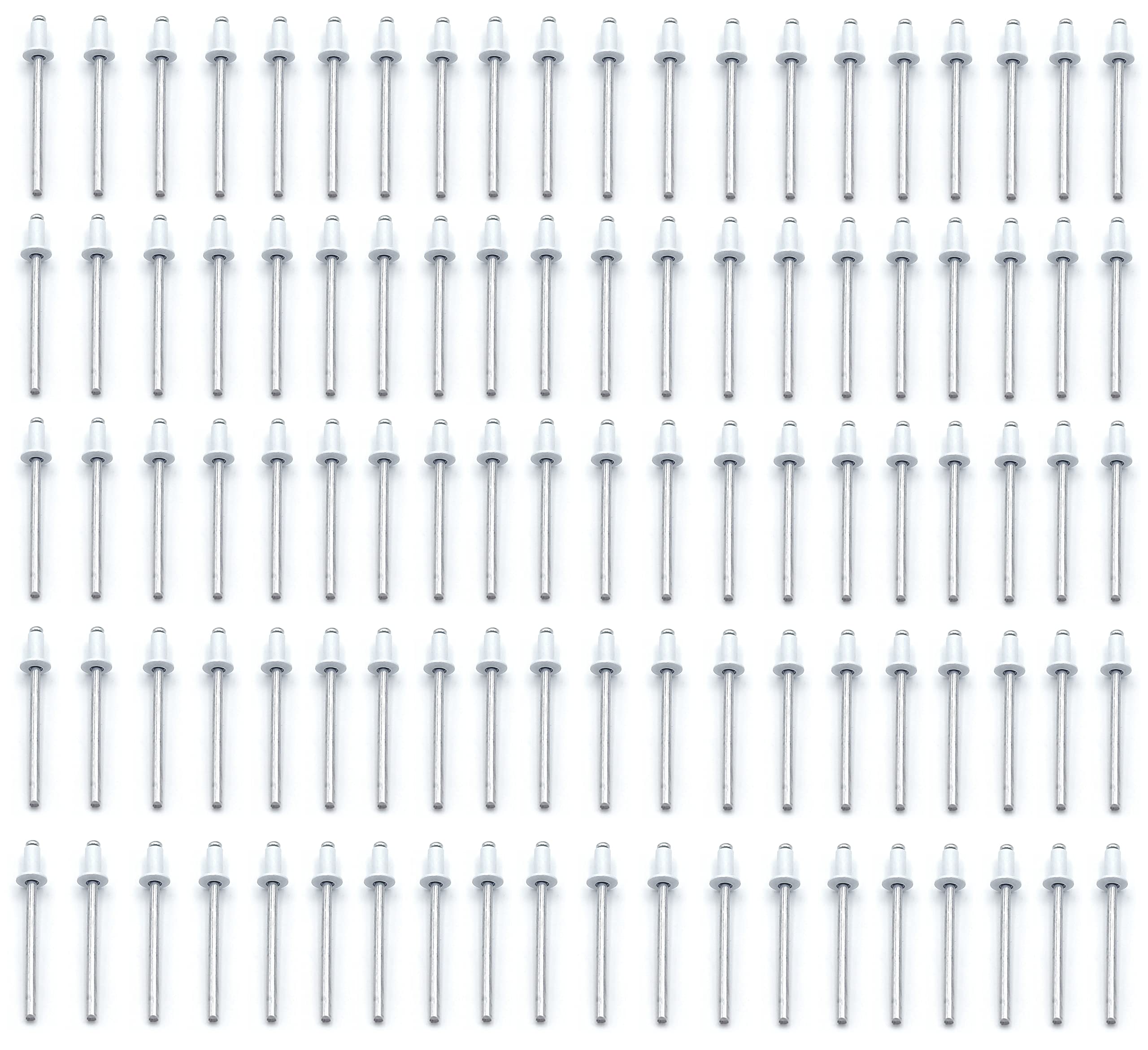 Large Flange Aluminium / Steel Rivets Standard Open