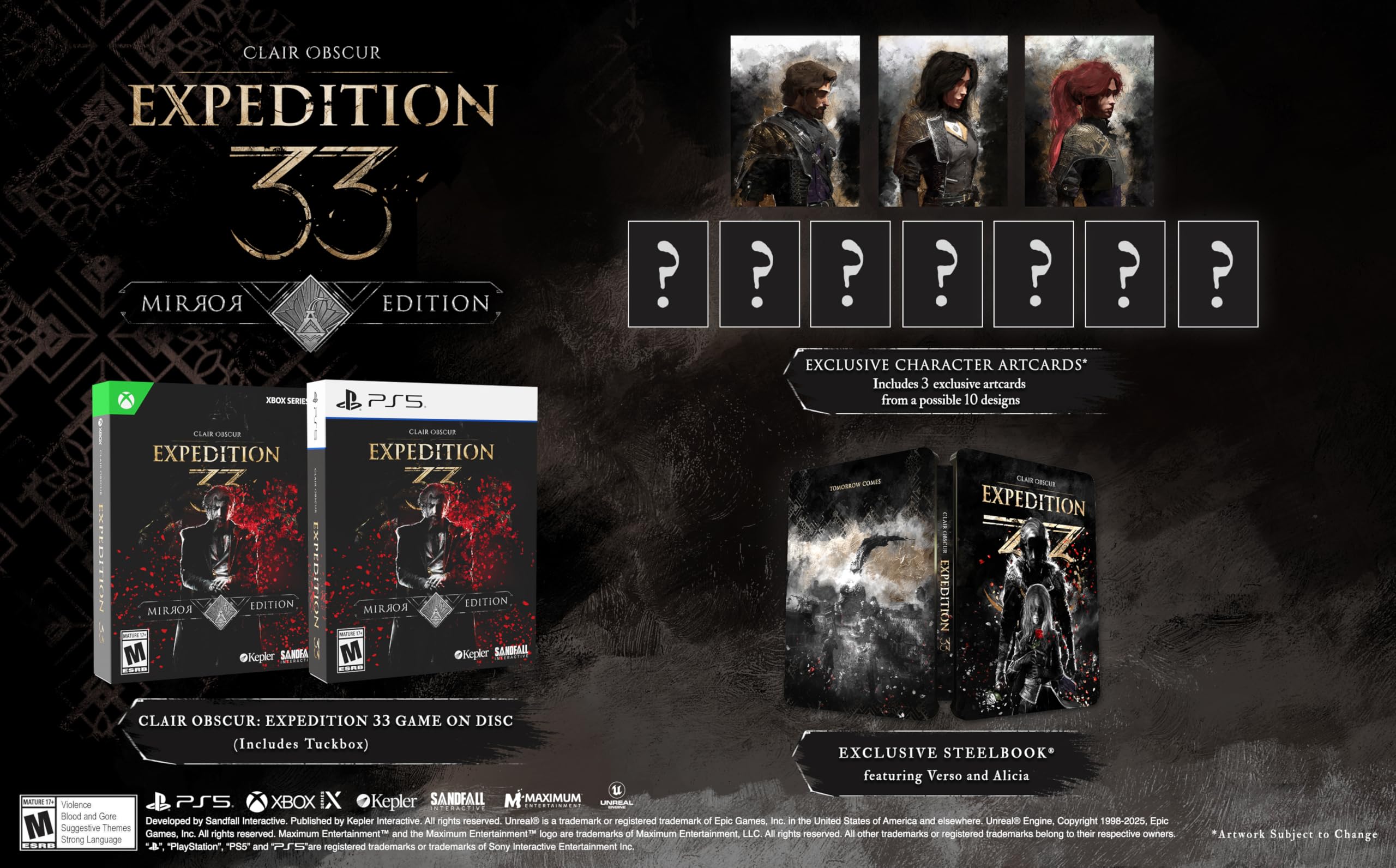 Clair Obscur: Expedition 33 – Mirror Edition, (Amazon Exclusive